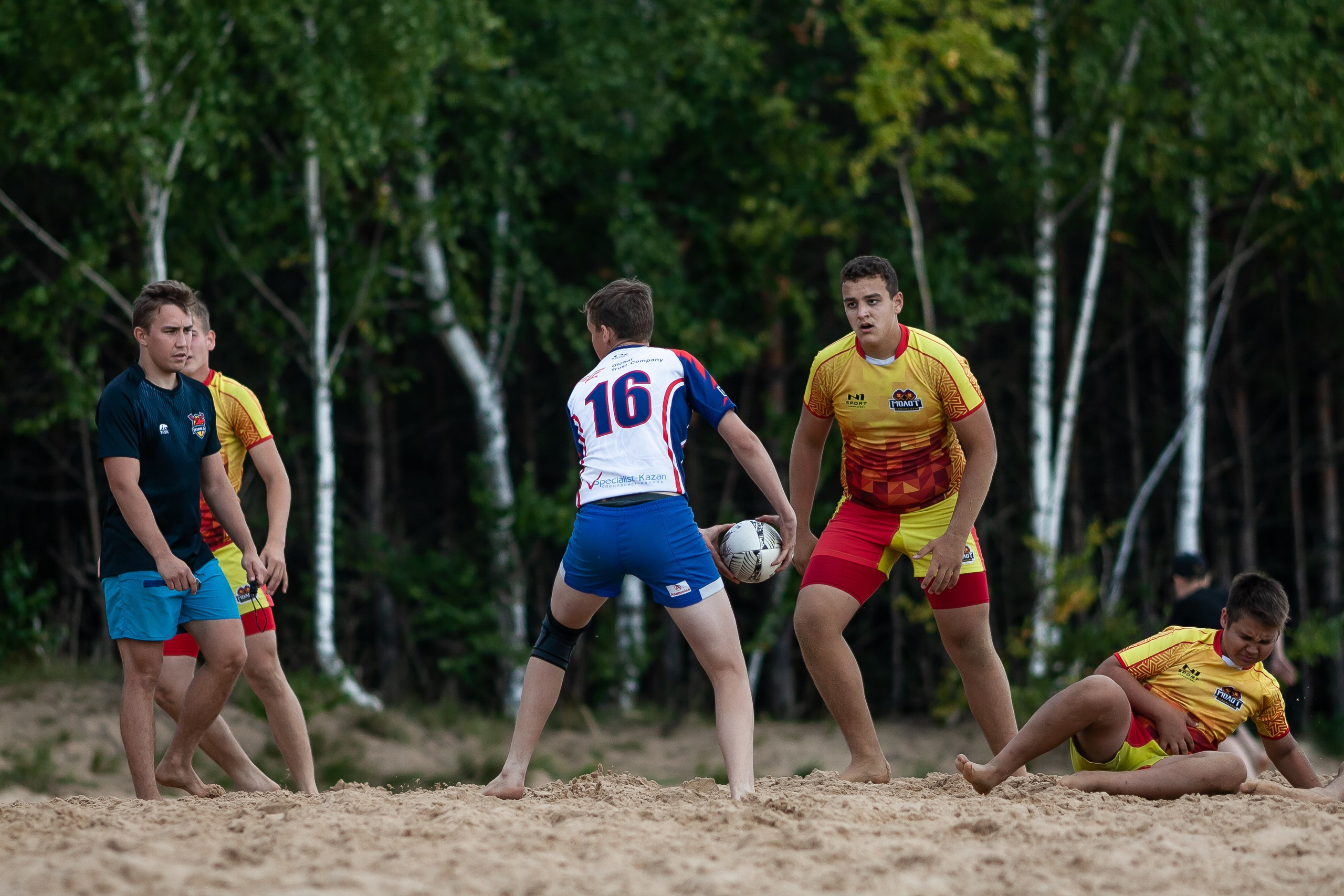 «Кубок «Молота» по пляжному Регби. Фотография