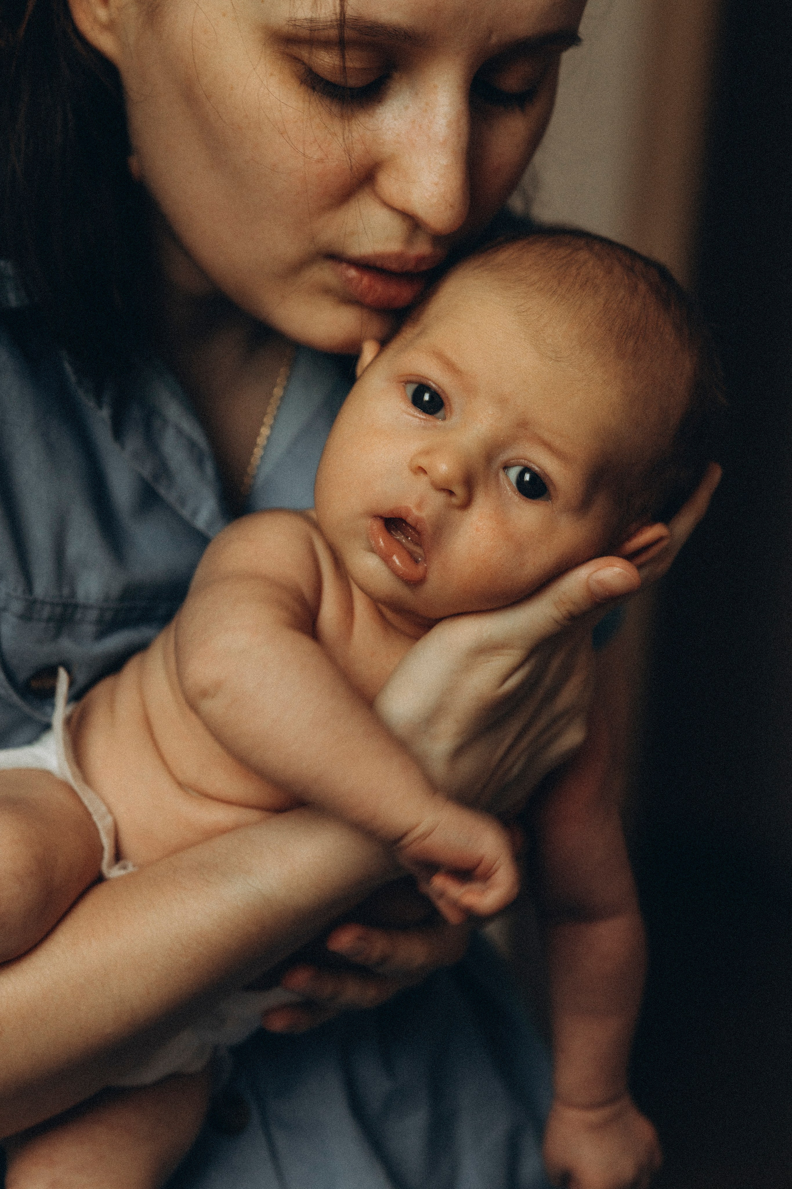 Дёмушке 1 месяц. Lifestyle семейный и детский фотограф в Омске Иванова Екатерина