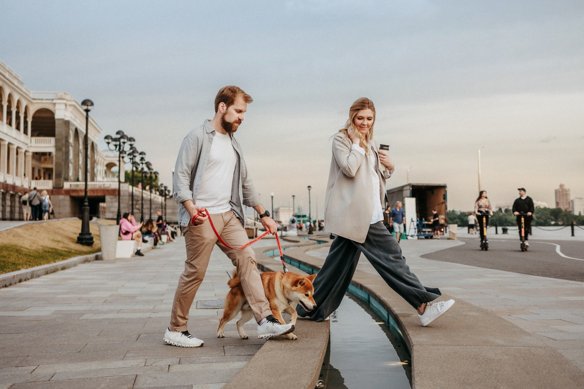 Аня, Влад и Ики. Фотограф-анималист Елена Радченко, Москва