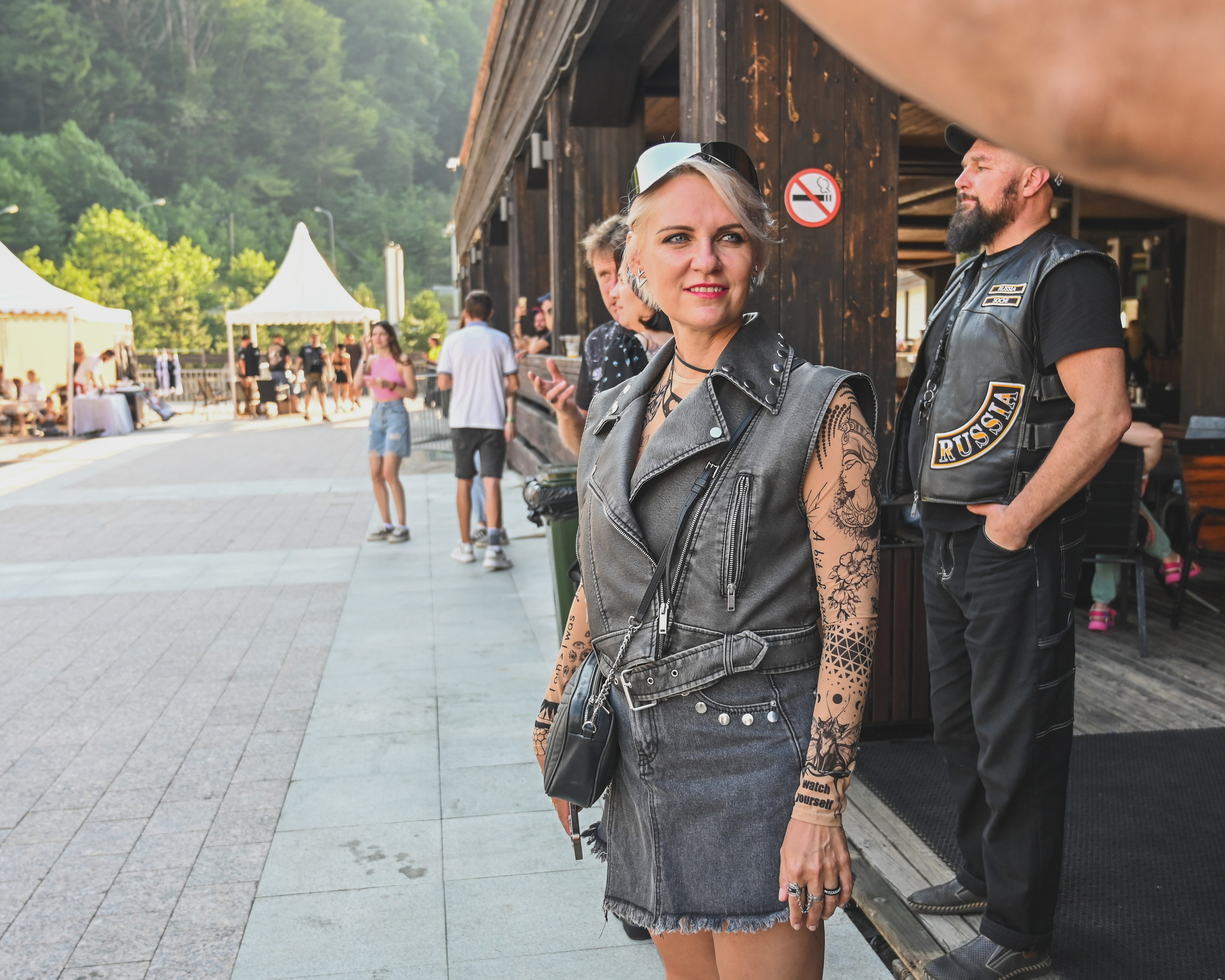 11- ый Ежегодный Байк Фестиваль " Медвежья МОТО ПОЛЯНА». Фотографирую счастливых людей в Сочи