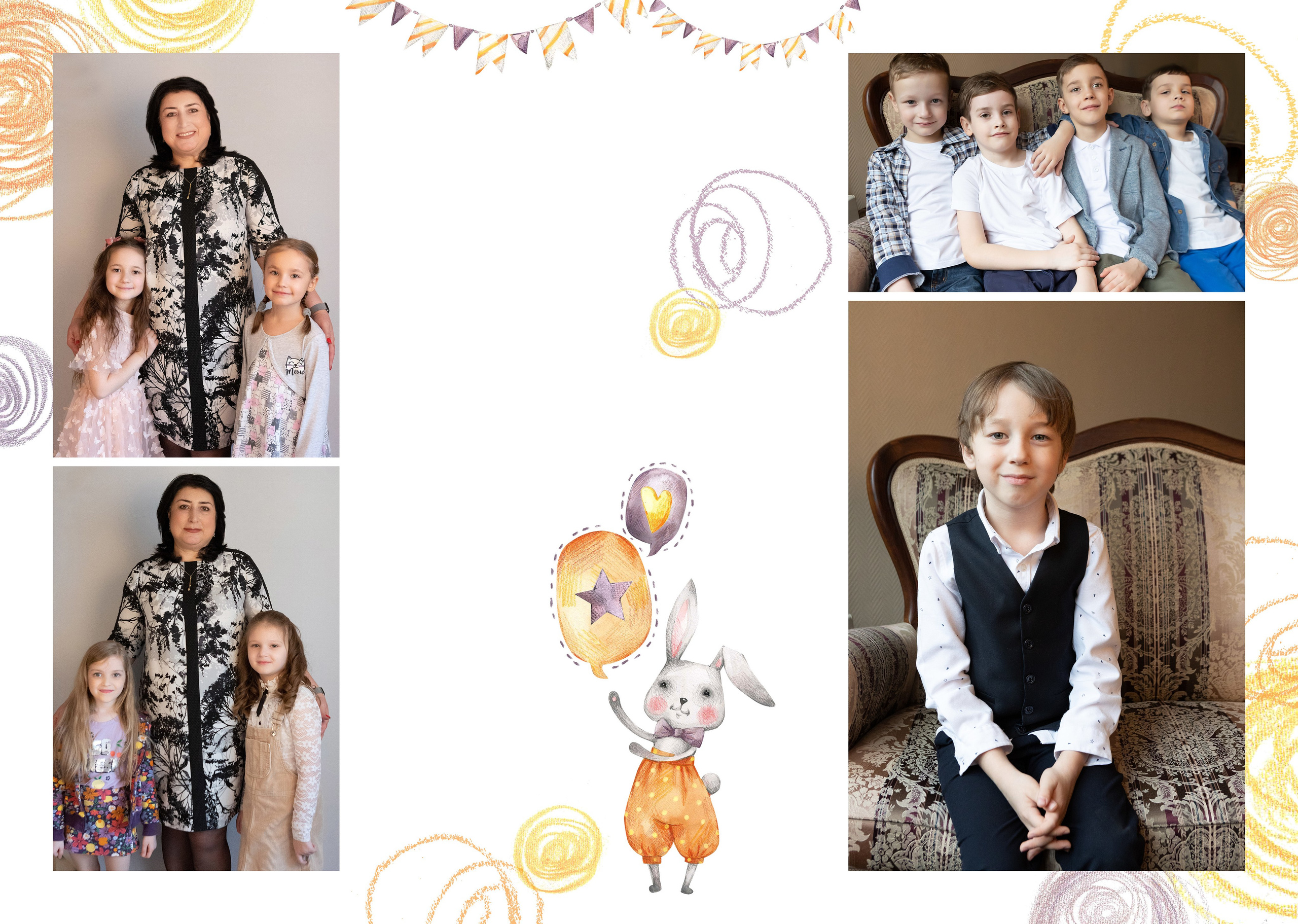 Школа и сад. Анастасия Тимашова. Портретный и семейный фотограф Москва