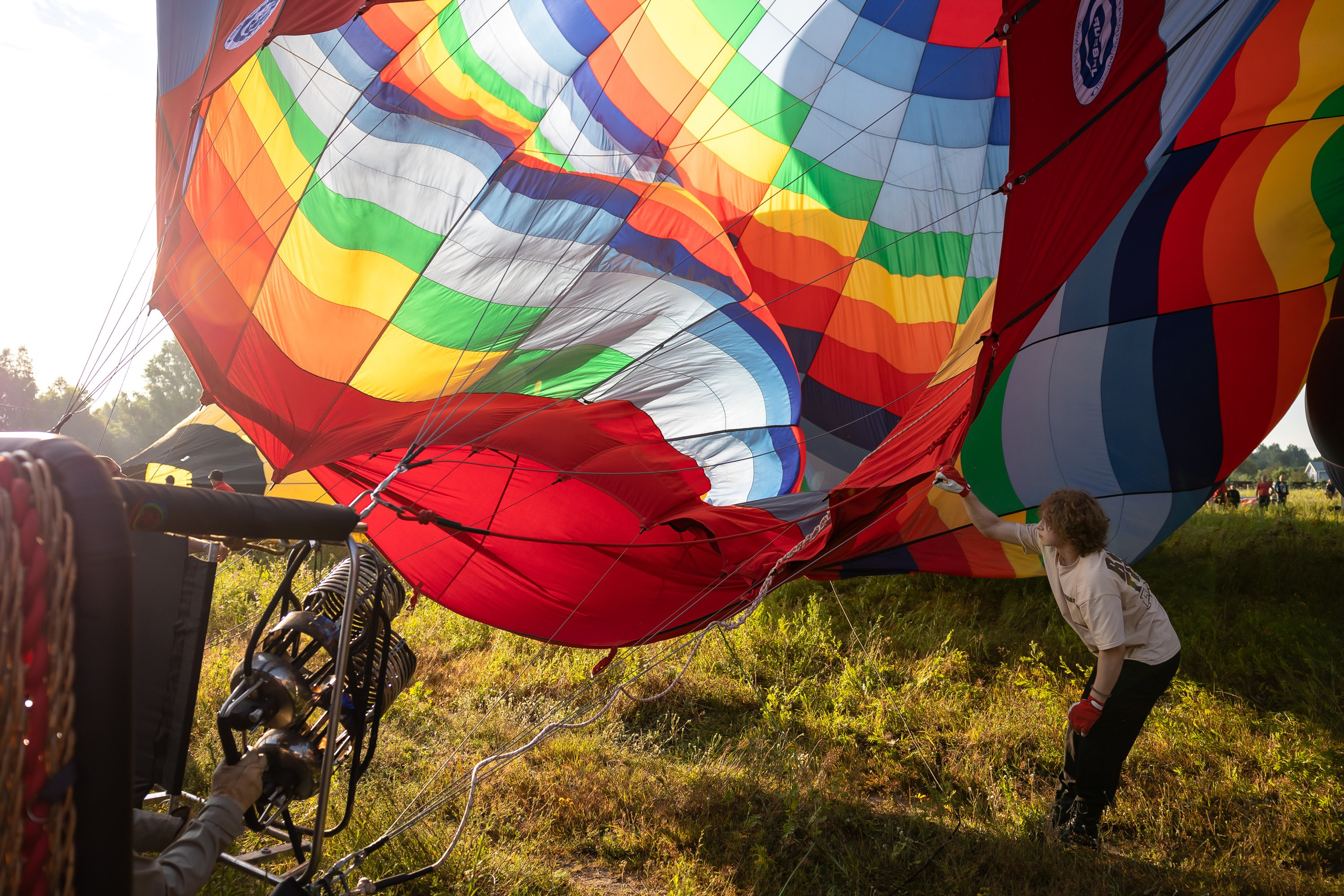 23-й фестиваль воздухоплавания «Золотое кольцо России» в Переславле-Залесском. Фотограф Владимир Охрименко