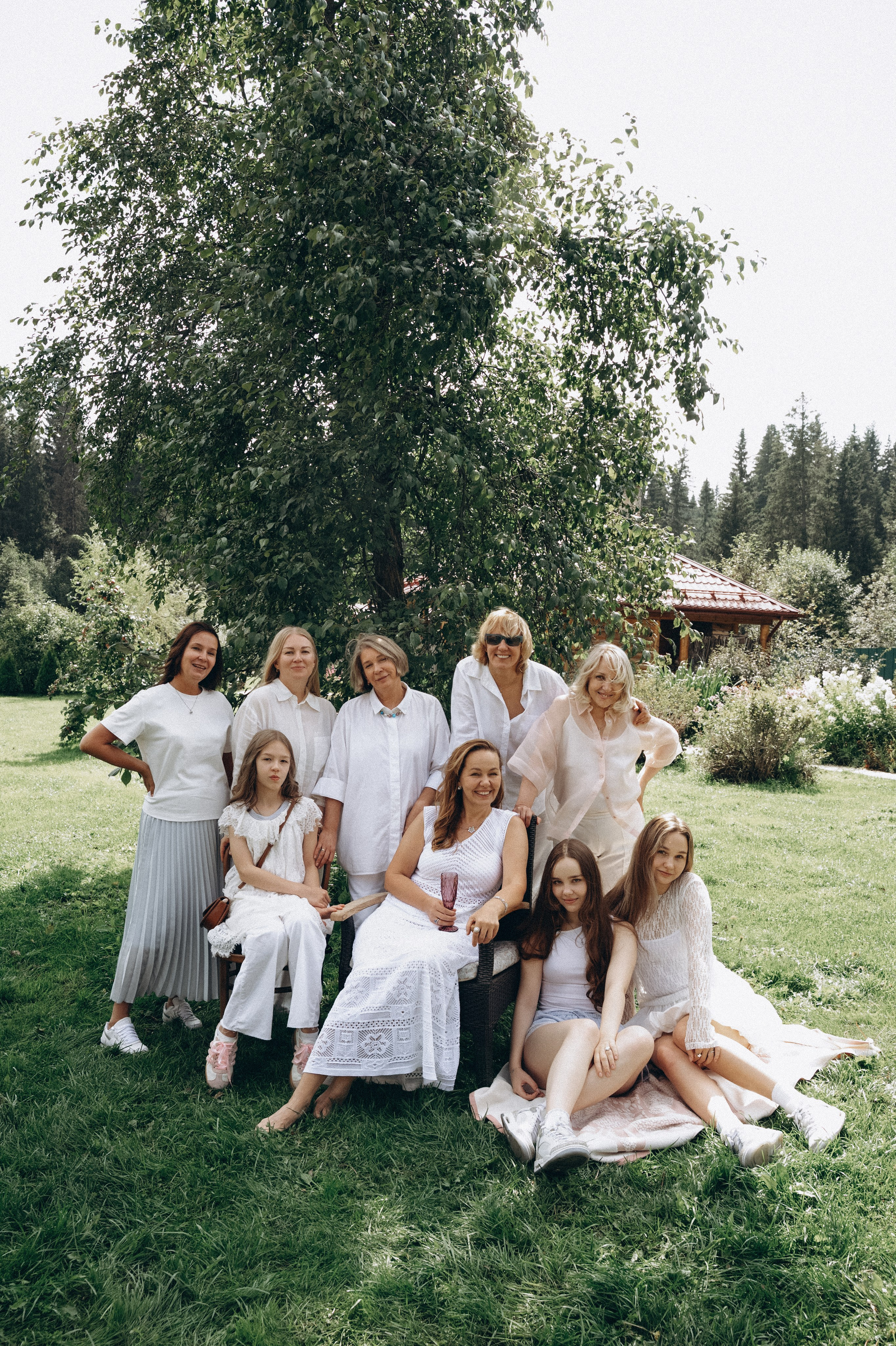 День рождения в летнем саду. Семейный свадебный фотограф Екатеринбург Первоуральск Шарнина Алёна