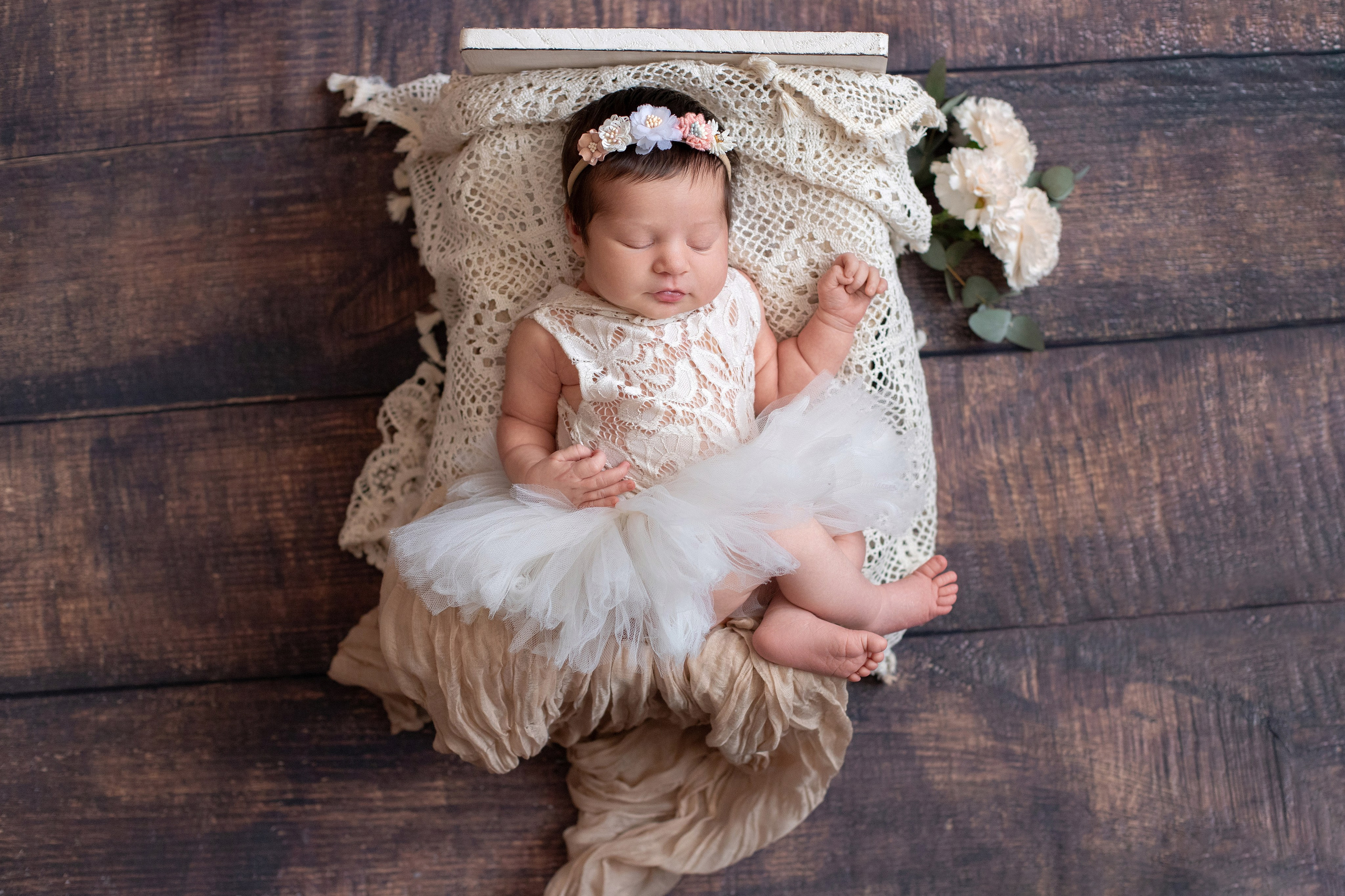 Newborn — Девочки. Фотограф новорожденных в Москве Кристина Ткач