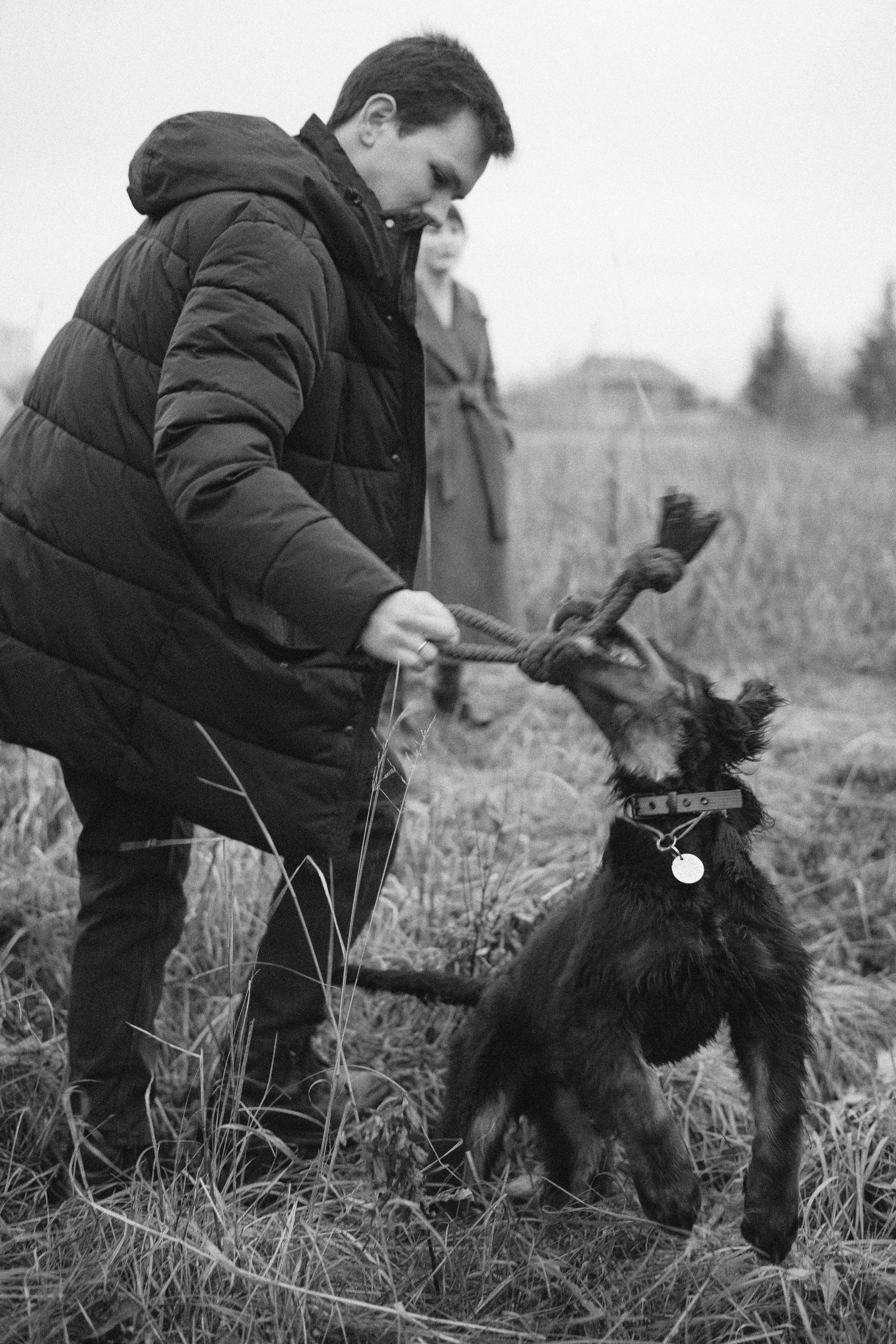 Даша, Глеб, Барс и Бруно. Фотограф-анималист Богданова Полина