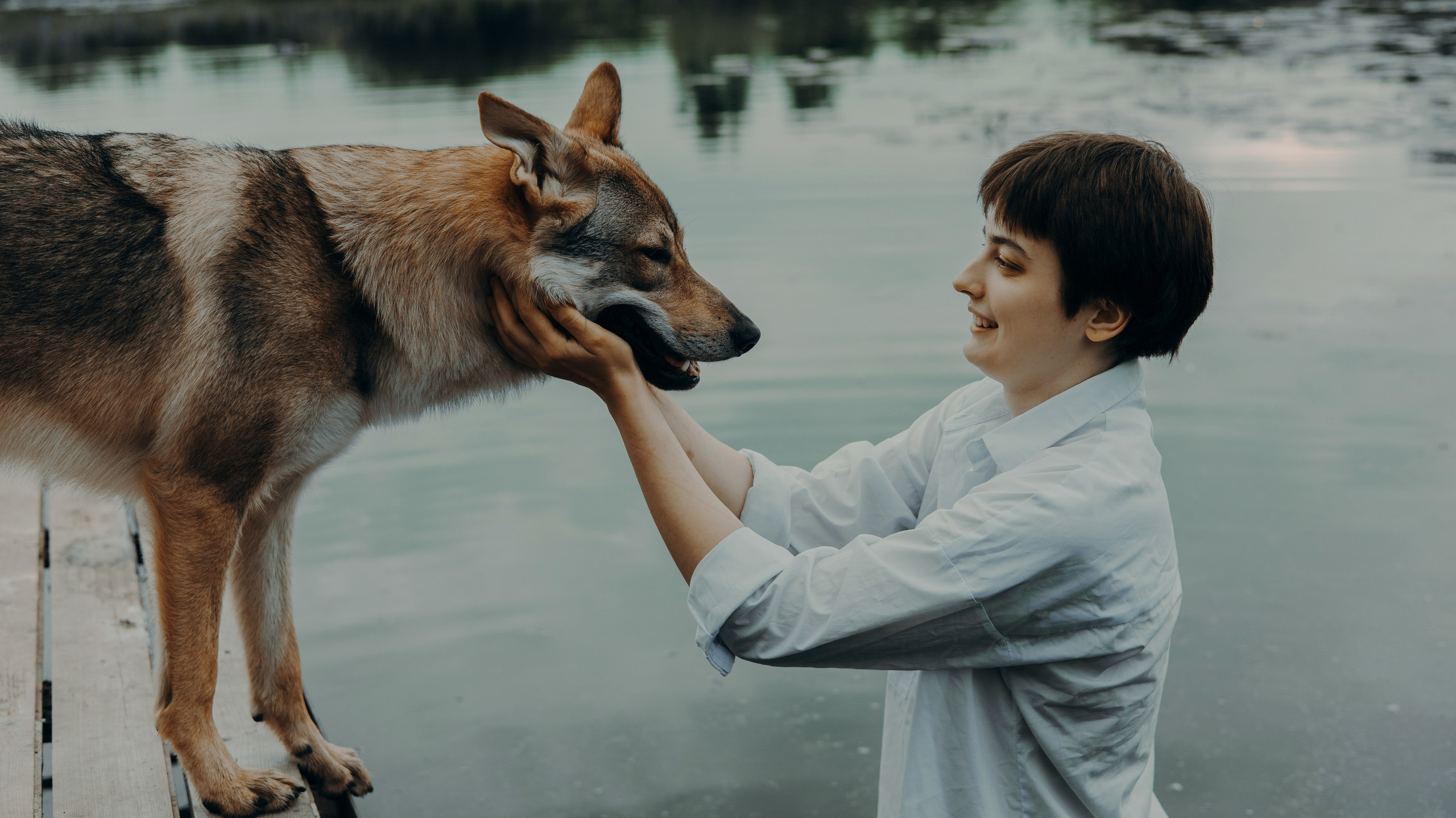 Маша и Дэрил. Фотограф-анималист Богданова Полина