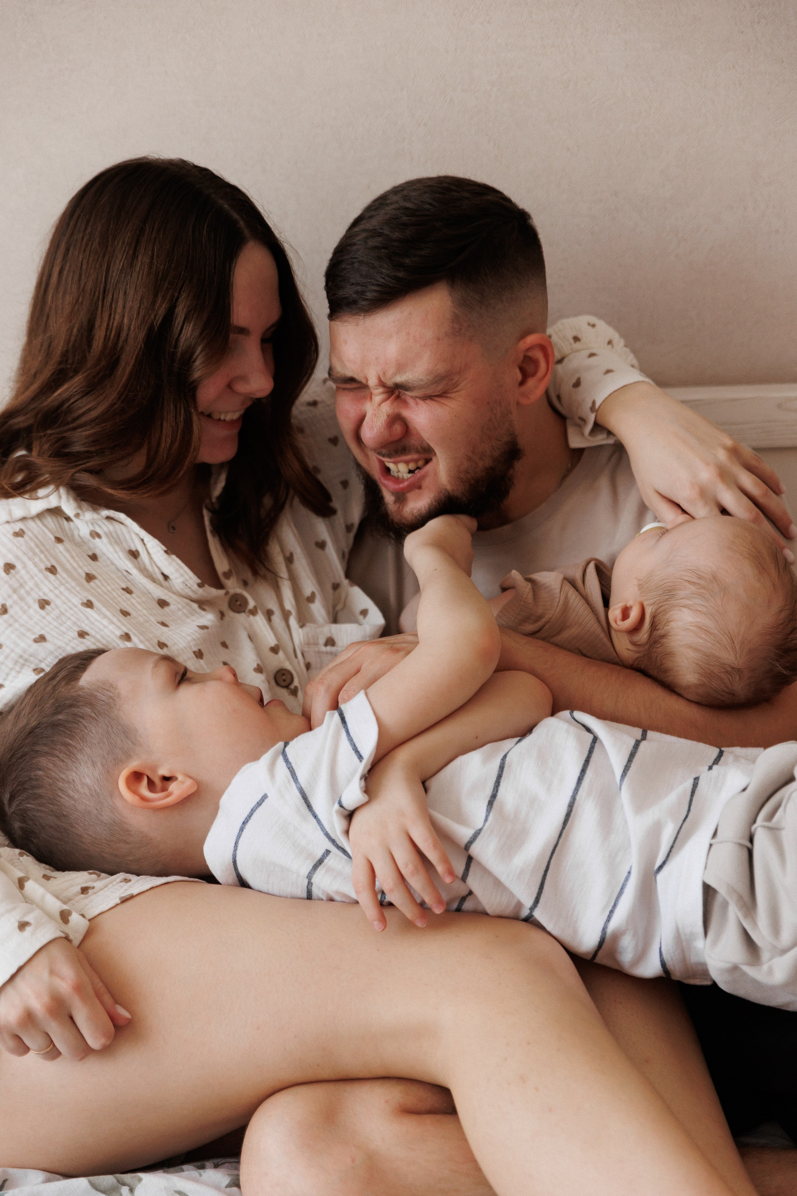 Дружная семья. Семейный фотограф Тюмень Ксения Дереглазова