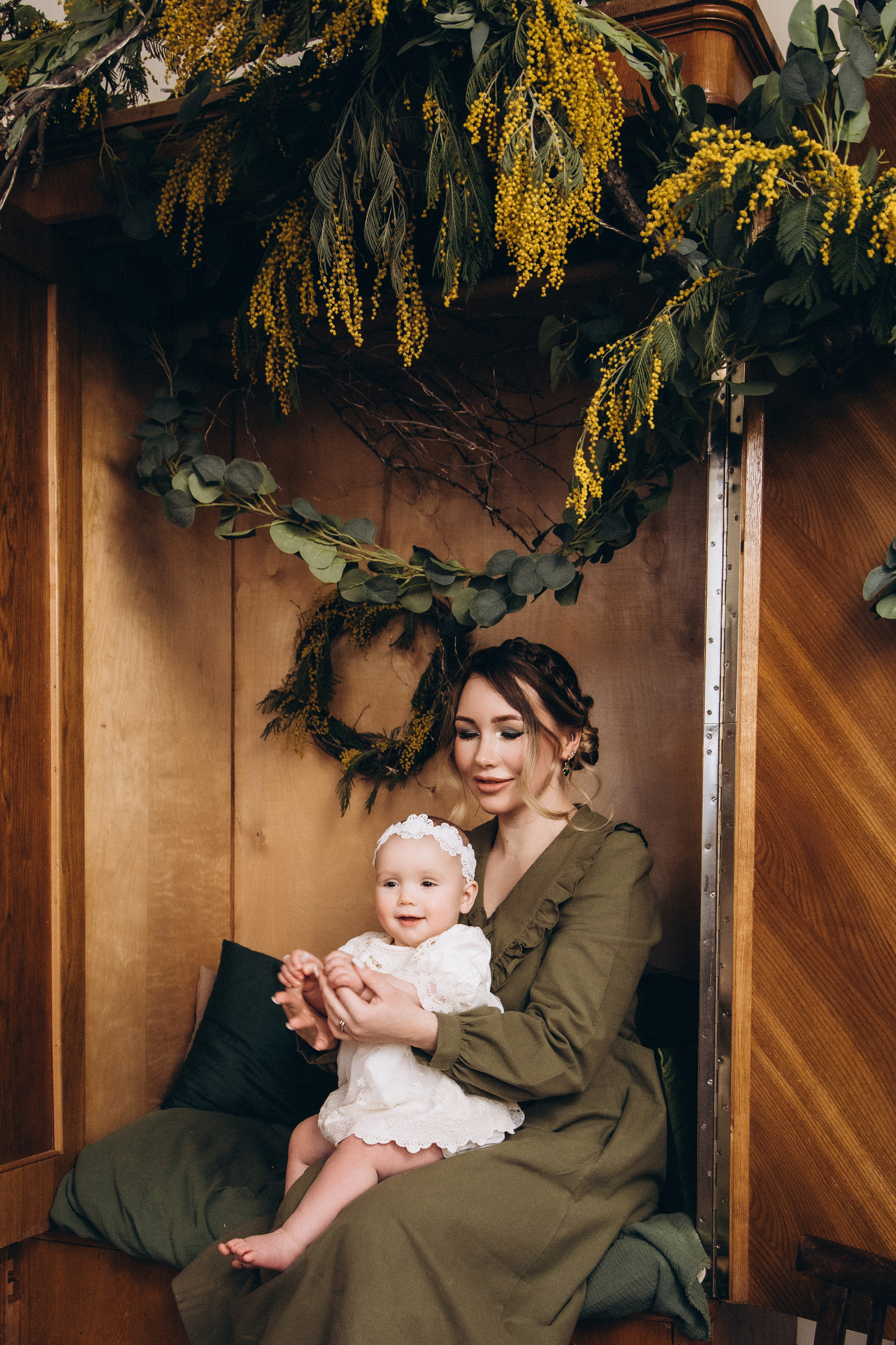 Юлия с семьёй