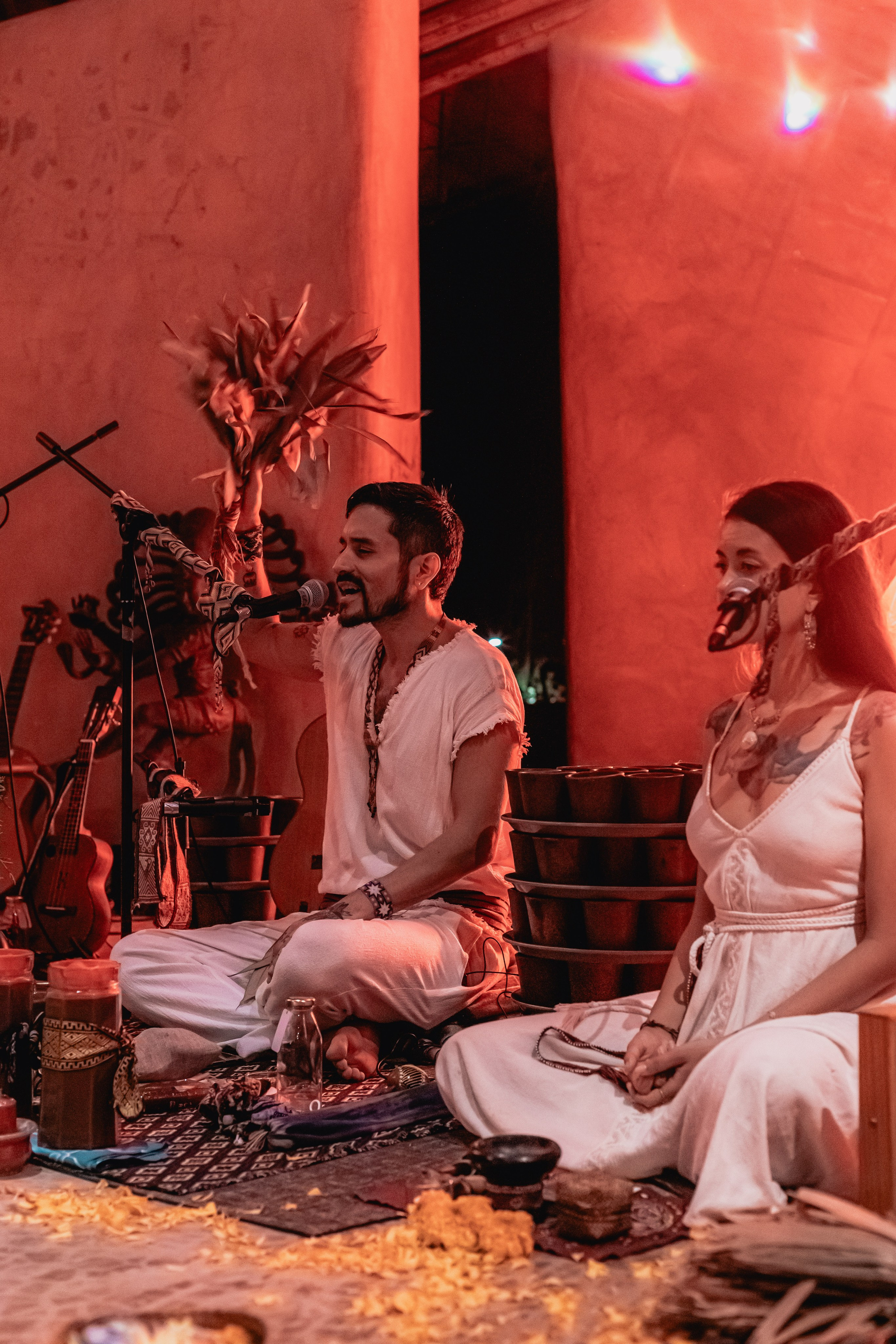 Cacao ceremony Full moon jan w Juan. Mariam Bagdasaryan