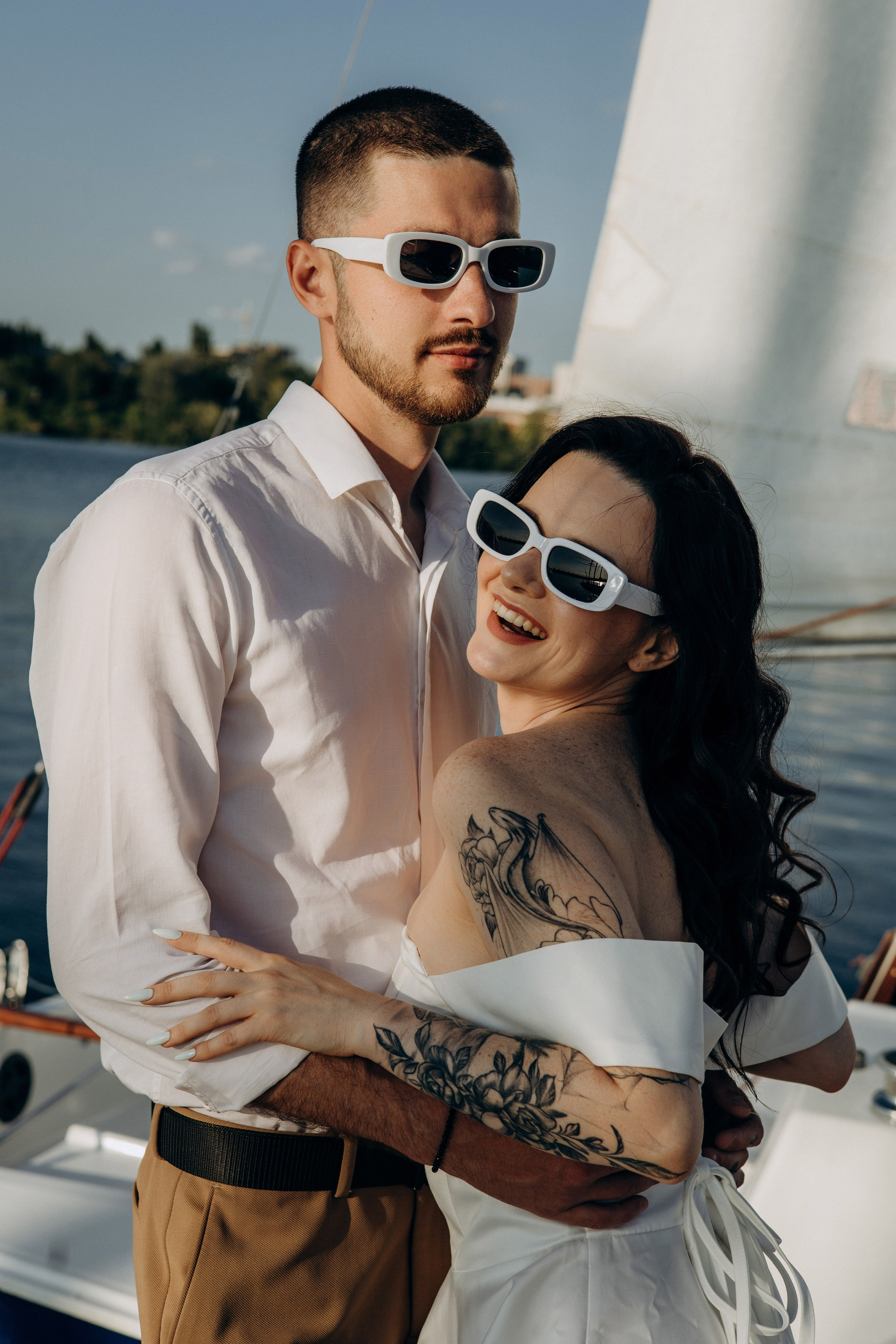 Катя, Максим, яхта. Портретный и семейный фотограф в Воронеже Ксения Ремизова