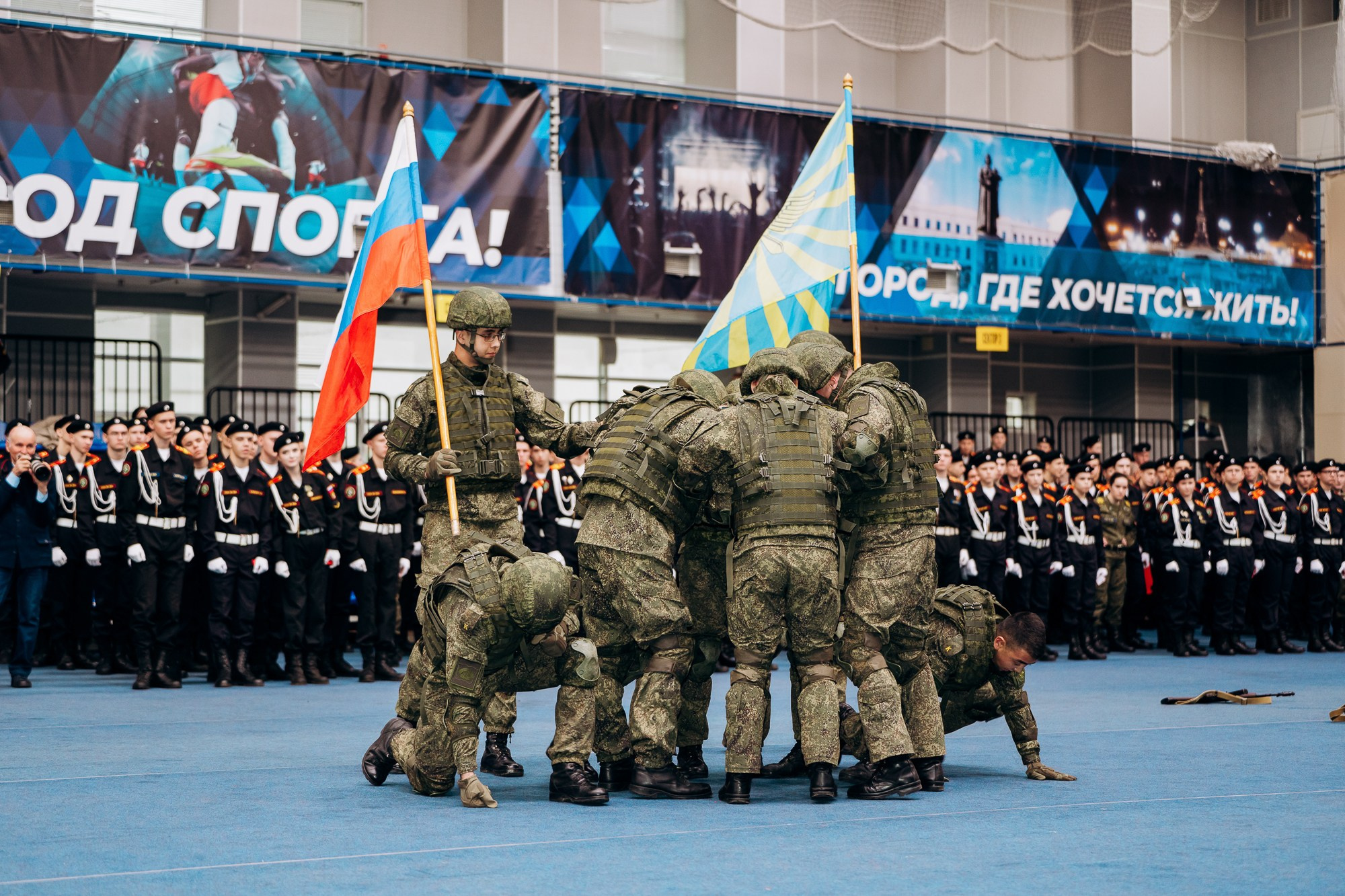 Принятие присяги кадетами. Свадебный и репортажный фотограф в Ярославле Евгений Сальников