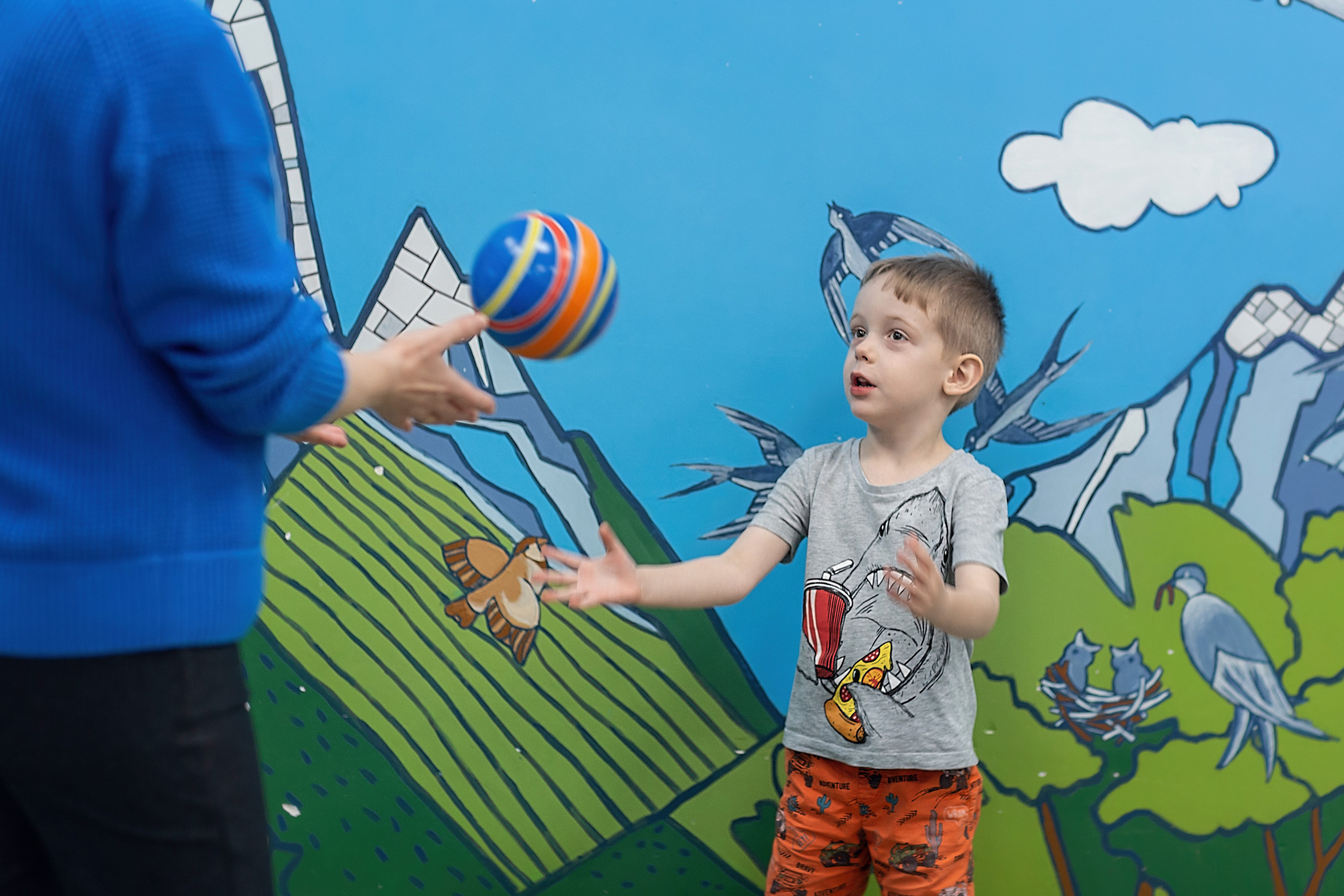 День в саду_ноябрь 2024. Семейный фотограф в Санкт-Петербурге