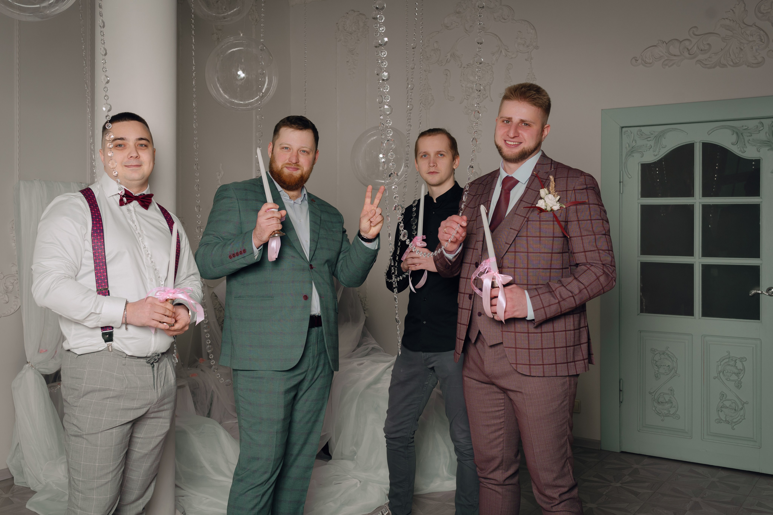 Свадебная фотосессия в студии. Фотограф Ким Наталья в Красноярске