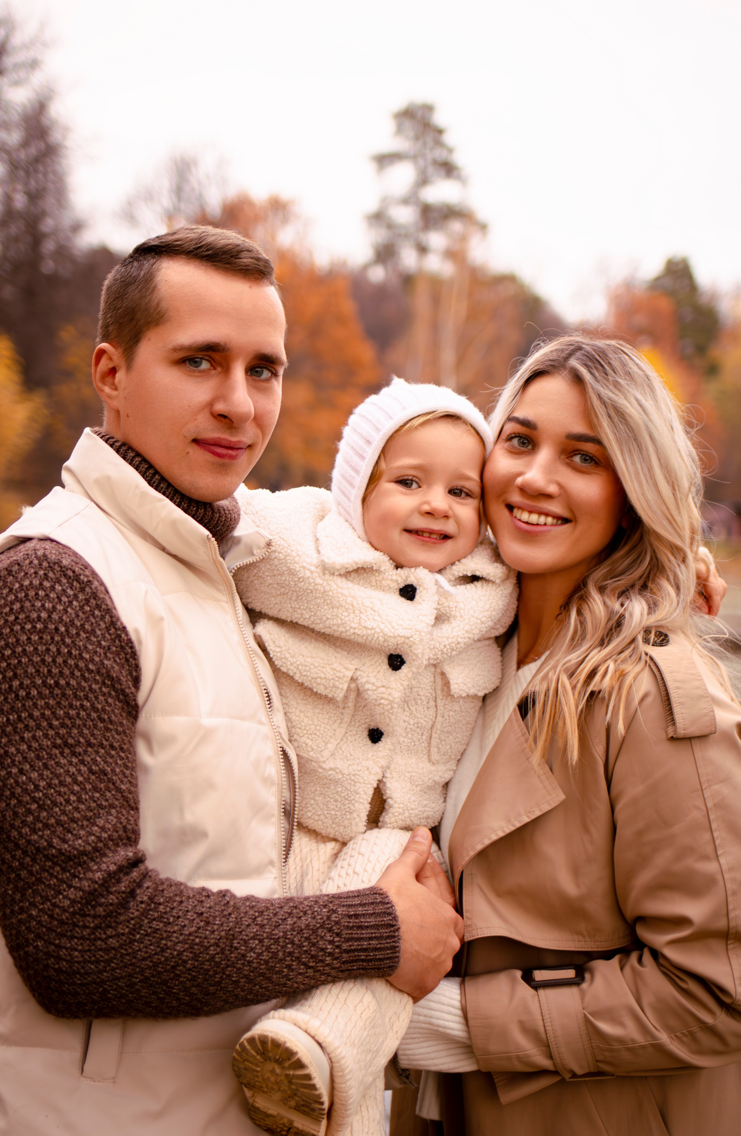 Вероника с родителями. Фотограф в Москве Киселева Екатерина