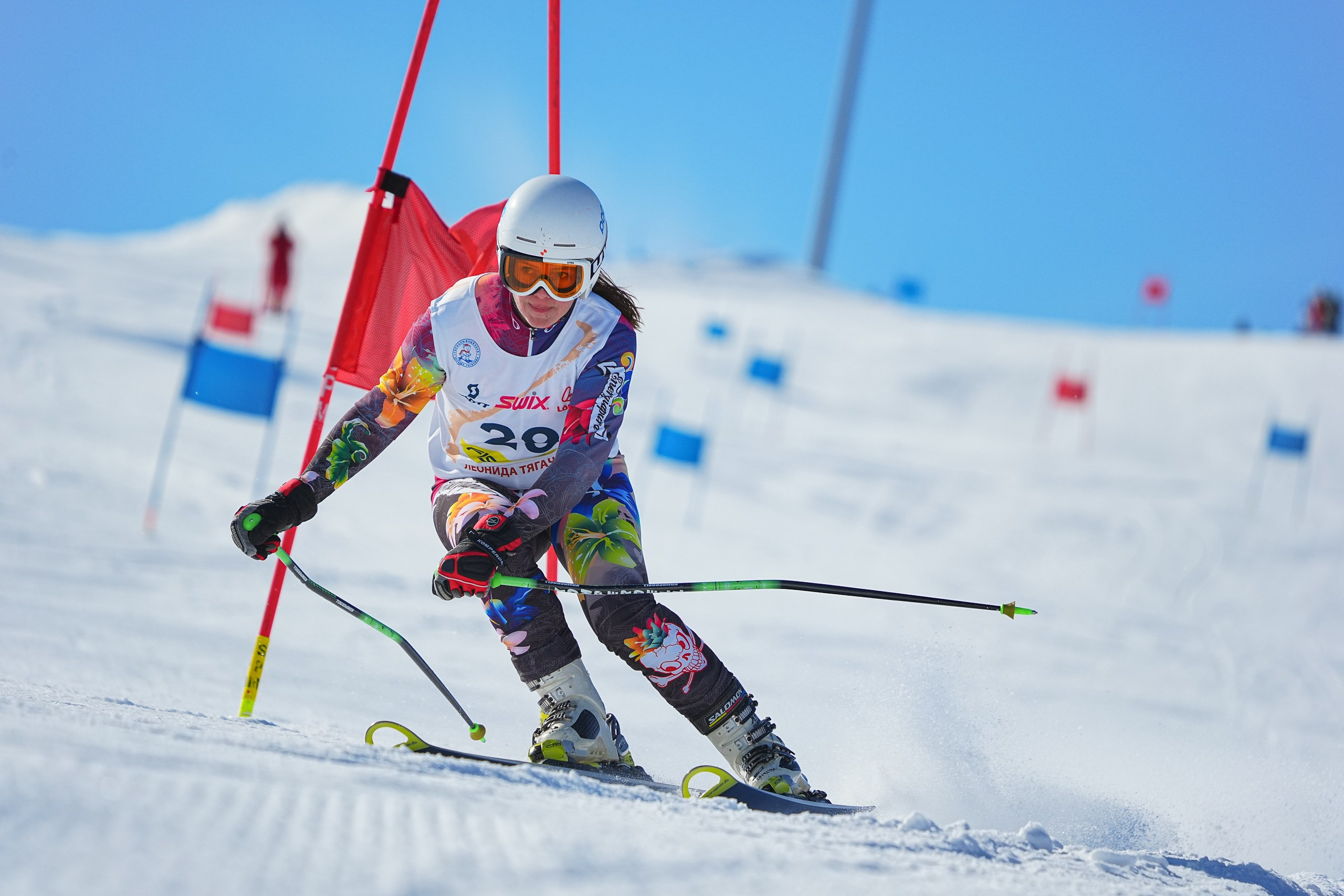 Соревнования «Приз горнолыжного клуба Леонида Тягачева», GS, 2024. Фотограф Студитский Евгений