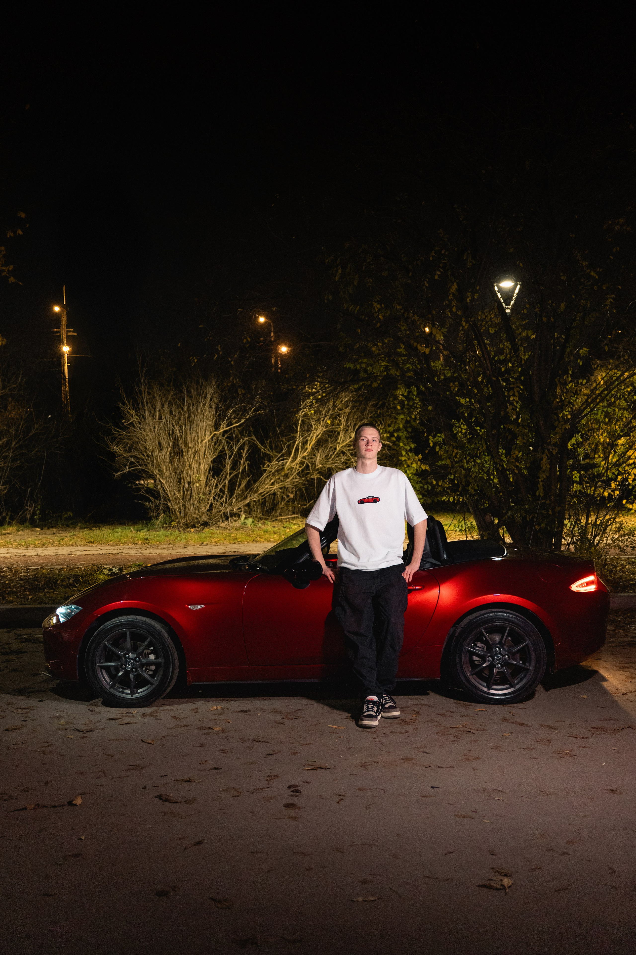 Фотографии футболок Cotton Cars и Mazda MX-5