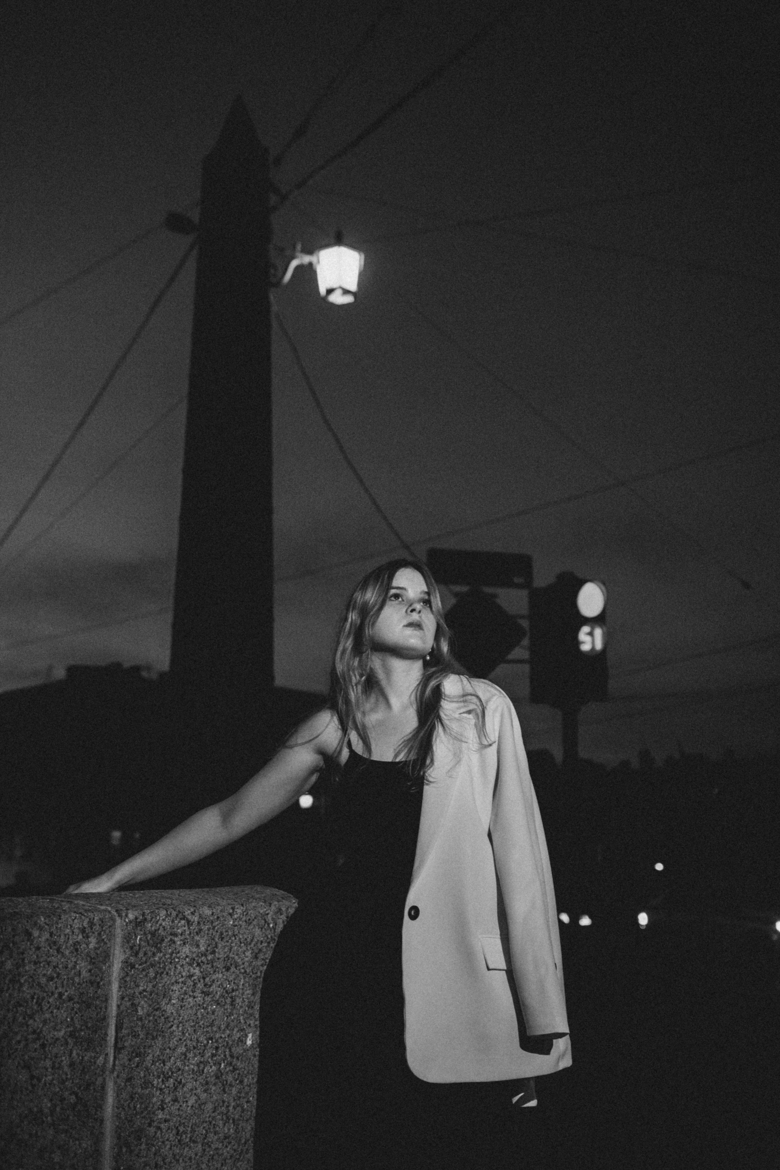 фотосессия ночью в городе