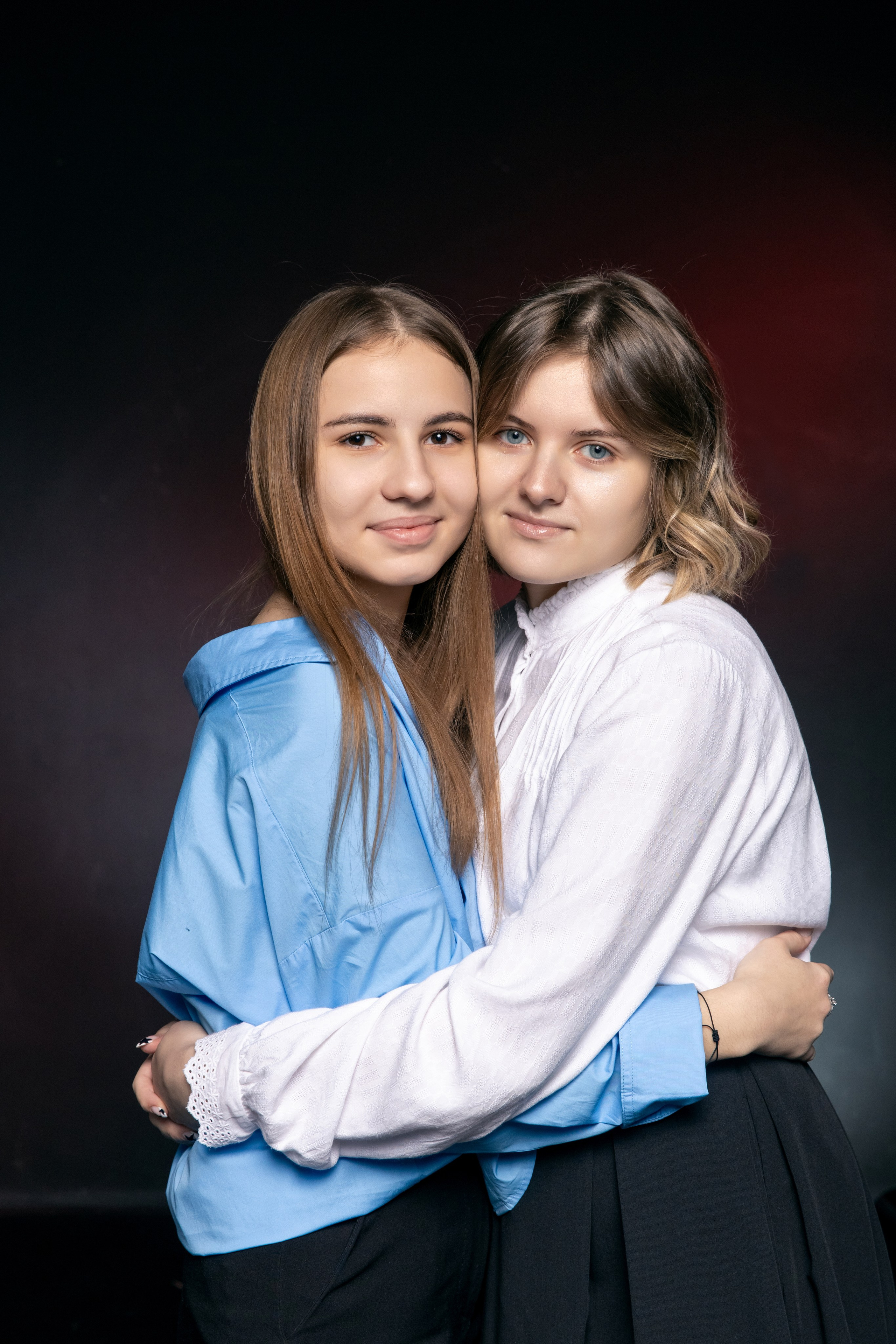 Фотосъемка в студии для школьников старших классов. Выпускные альбомы Евгении Виноградовой г. Липецк