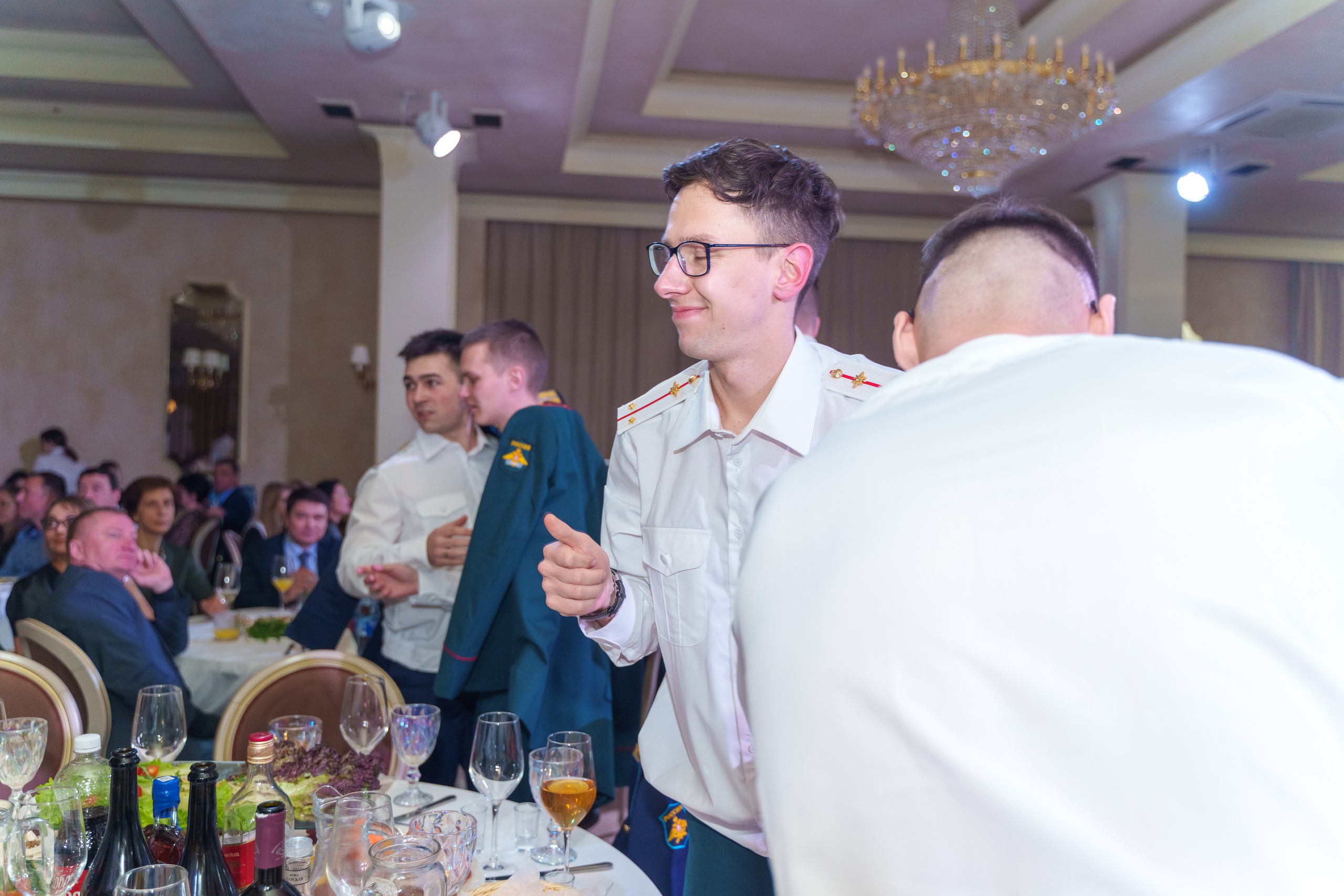 Фотосъемка выпуска военной академии и вручение дипломов