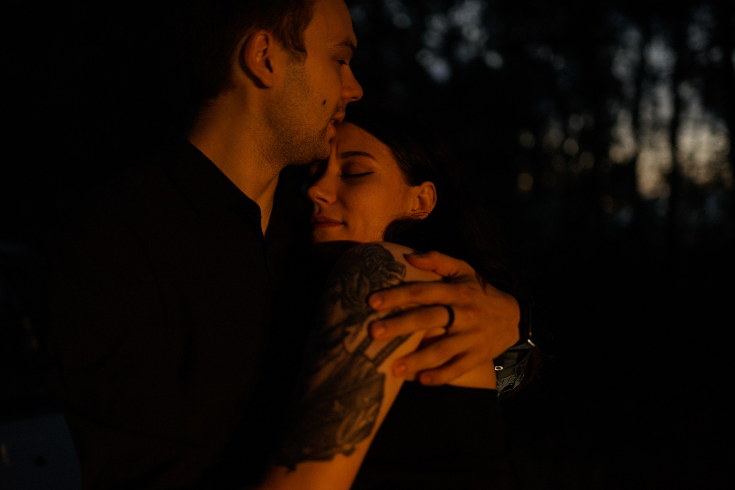 Поздний закат