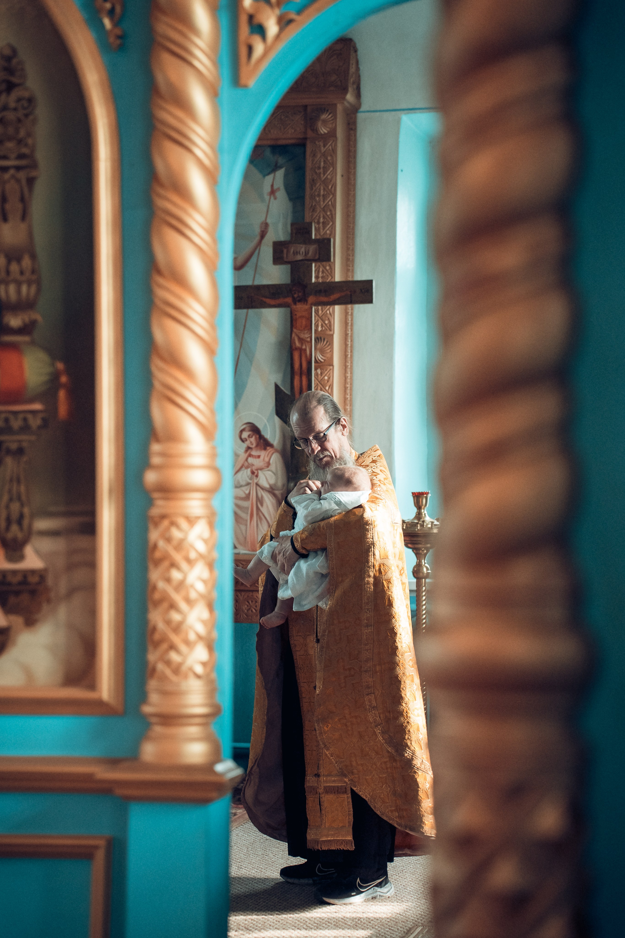 Таинство Крещения (репортажная съемка). Moscow_CPC