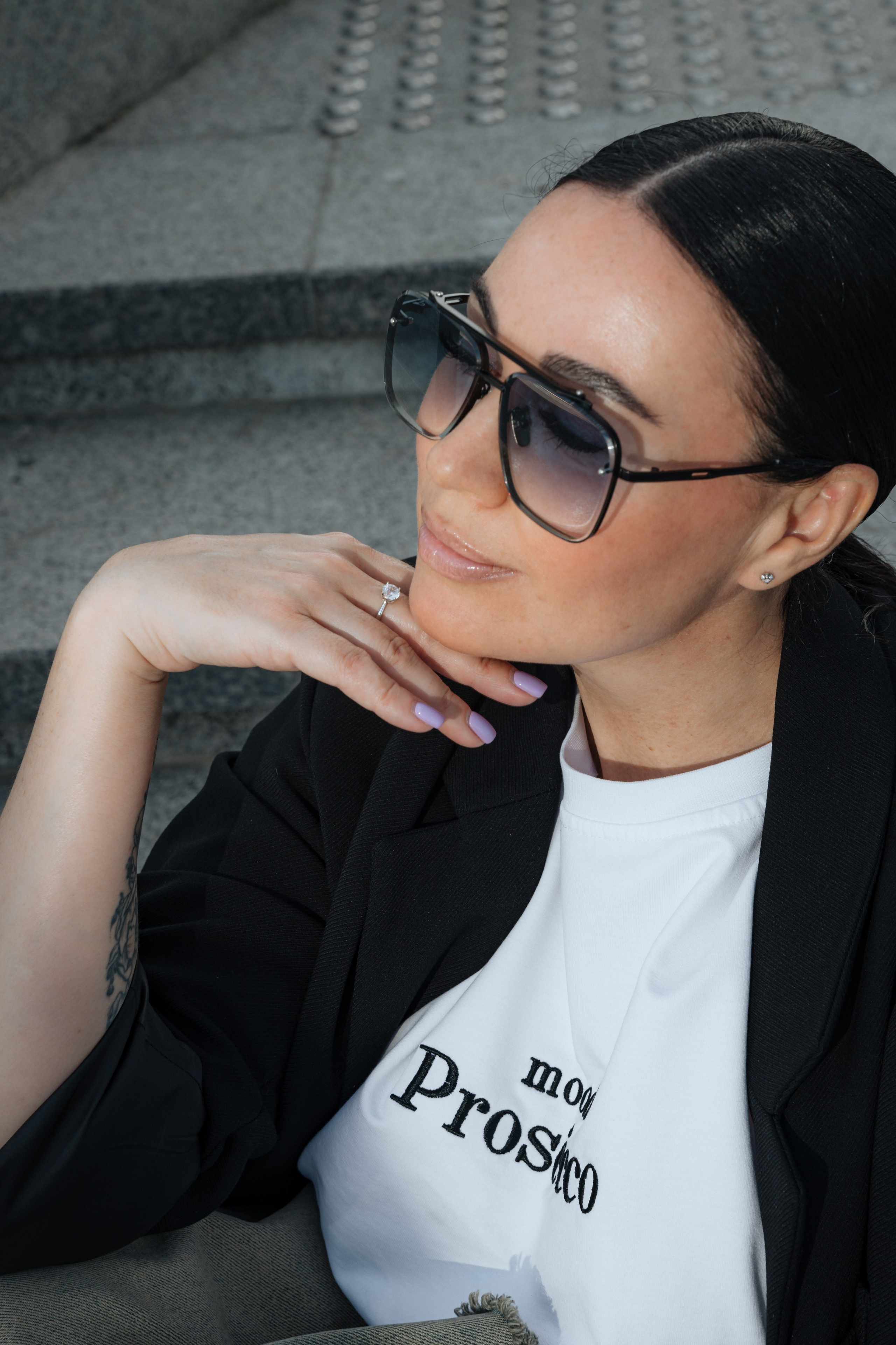 Елена. Лахта центр. Портретный фотограф в Санкт-Петербурге Дмитриева Наталия