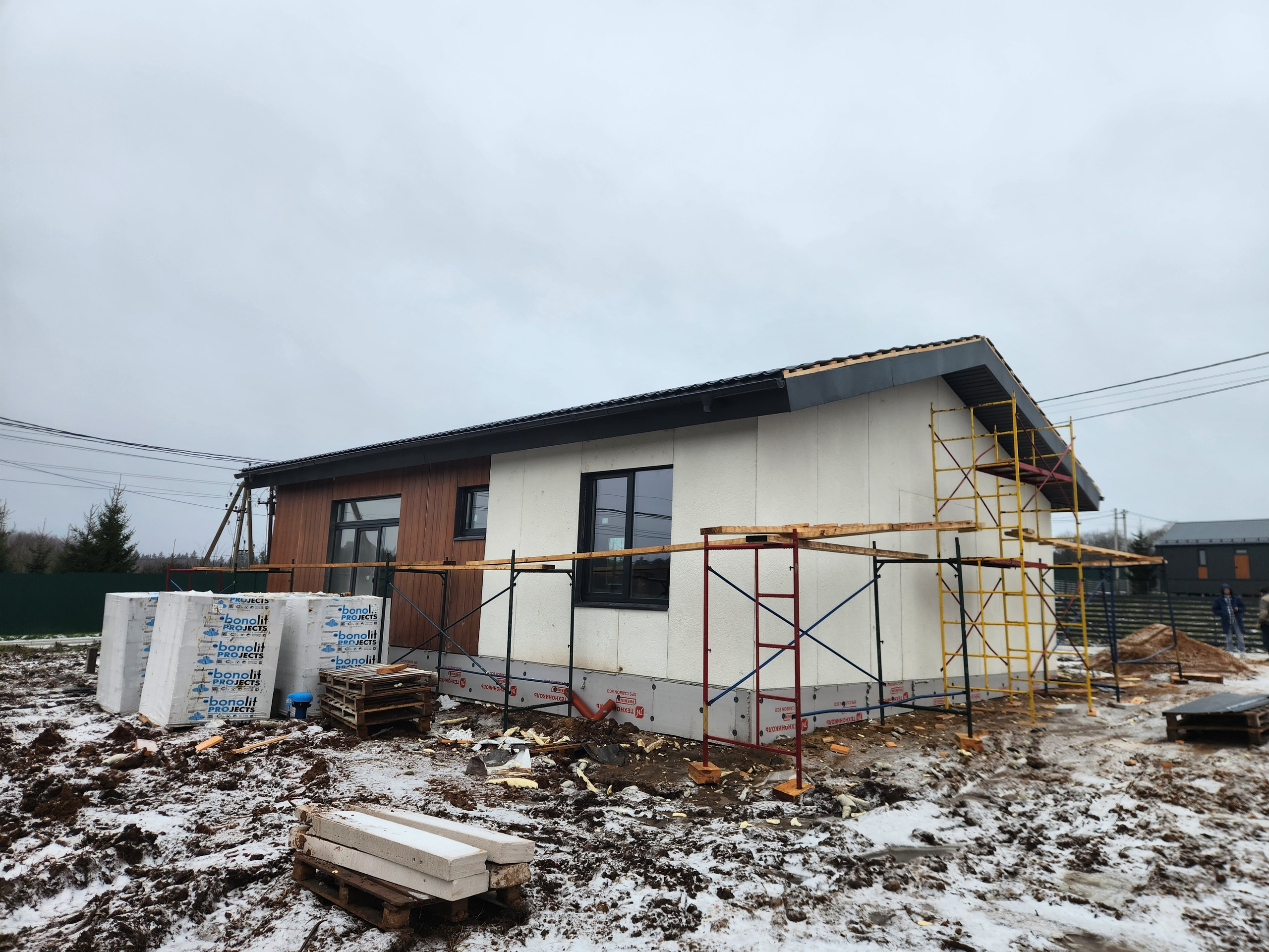 Микеле 80, Московская Обрасть, МО Истра, д. Матвейково, КП Рижский парк. БыстроДом — капитальный дом за 7 дней!