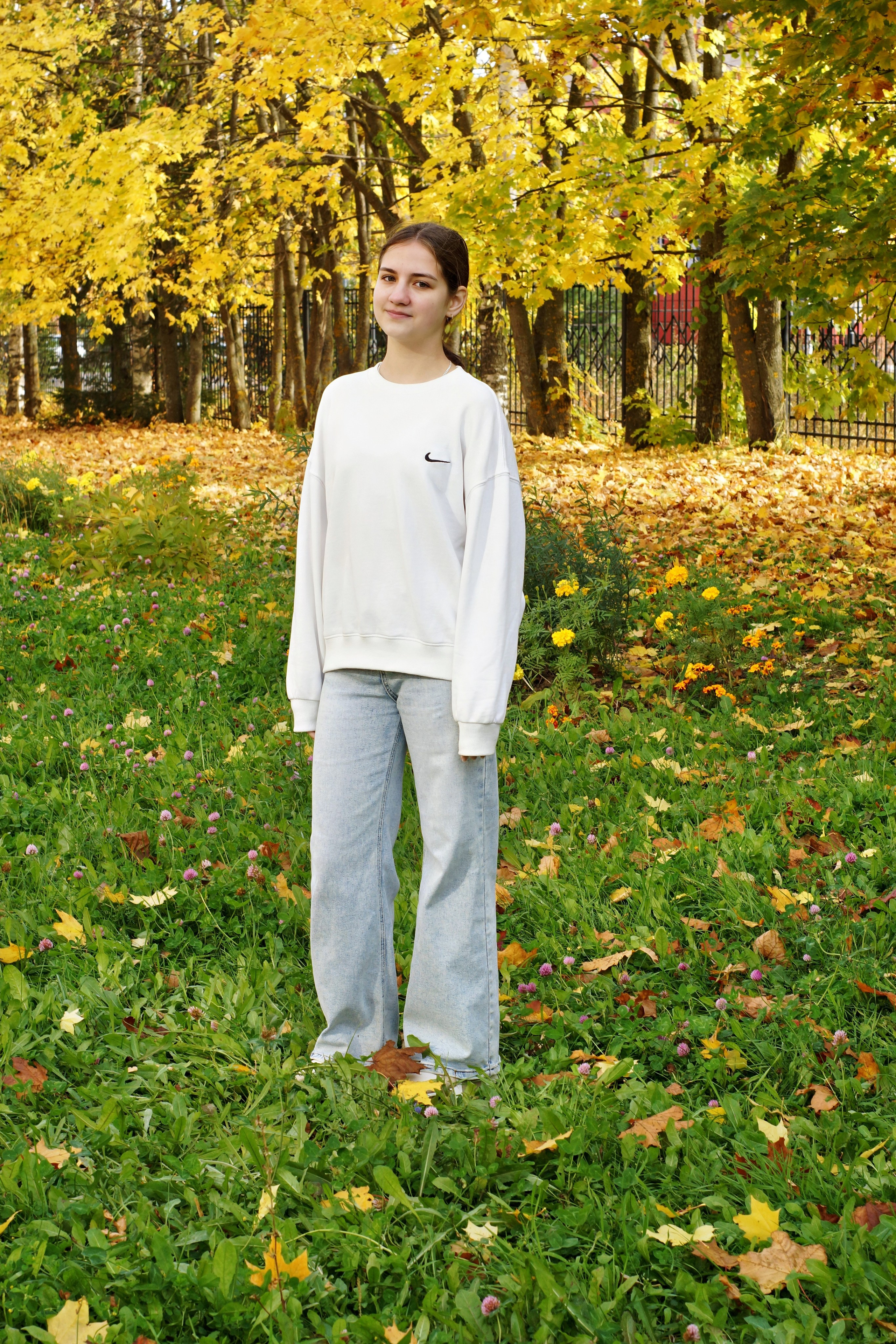 Осенняя фотосессия в школе г. Йошкар-Ола