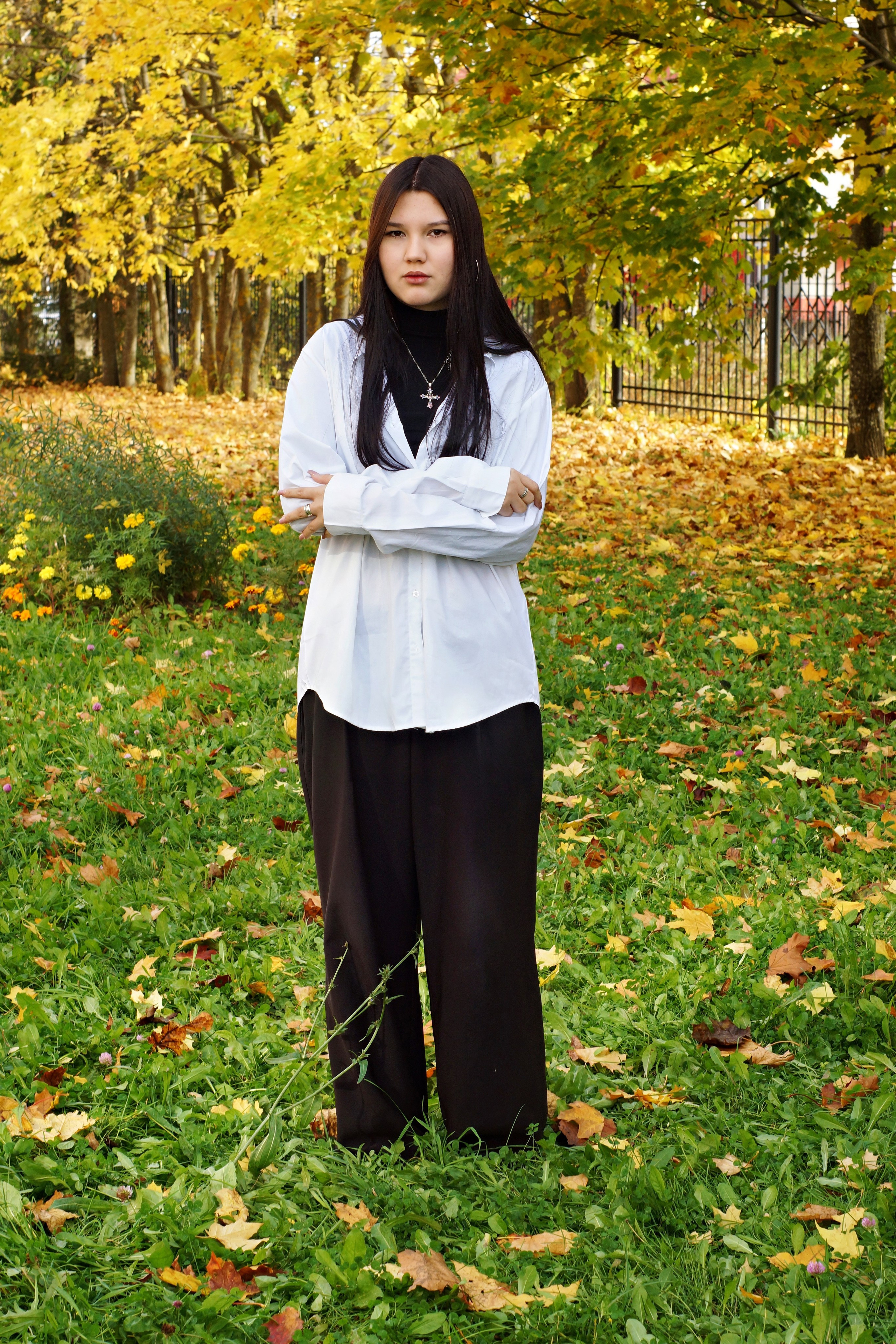 Осенняя фотосессия в школе г. Йошкар-Ола