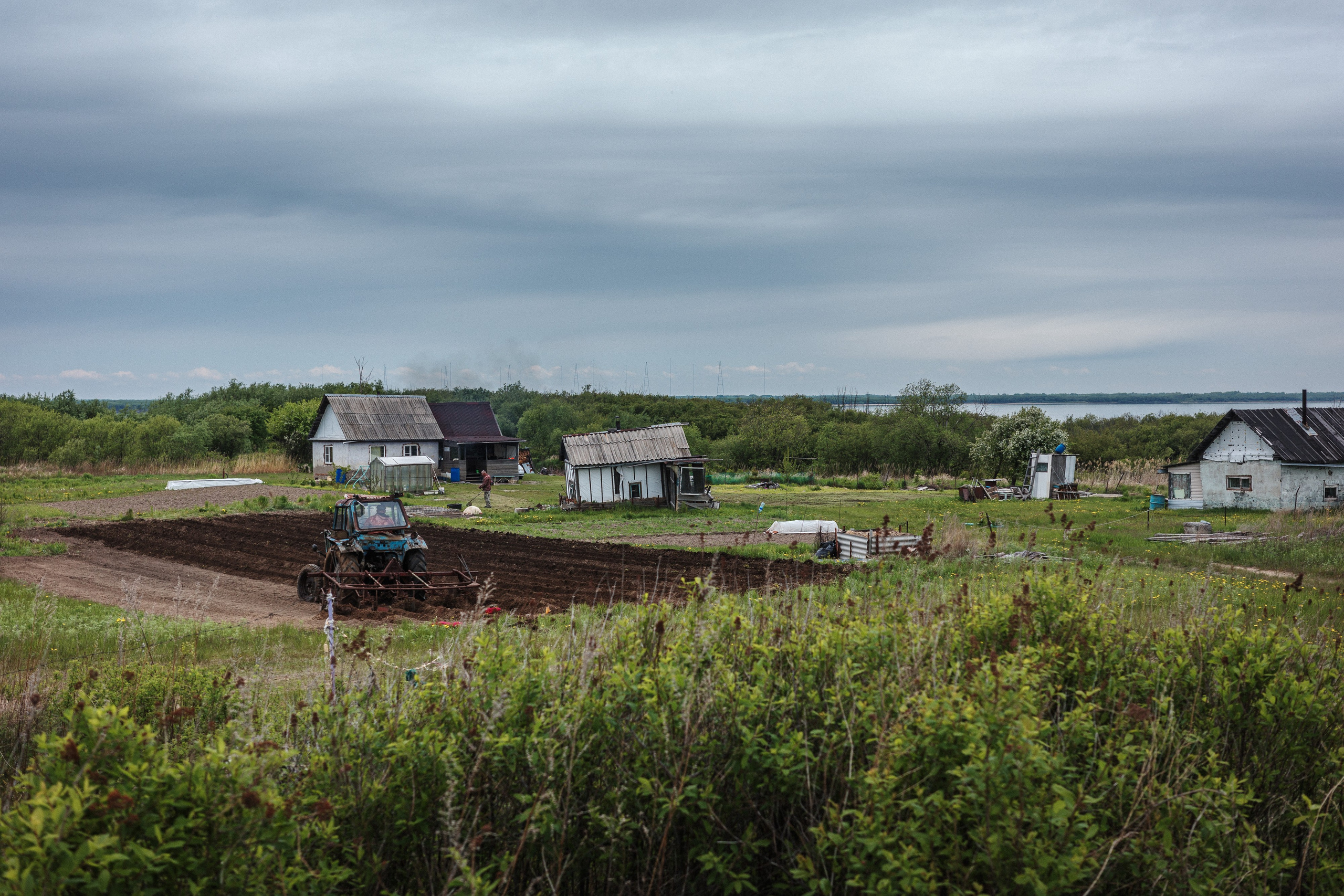 С Димой Уссурийский остров. Фото журналист