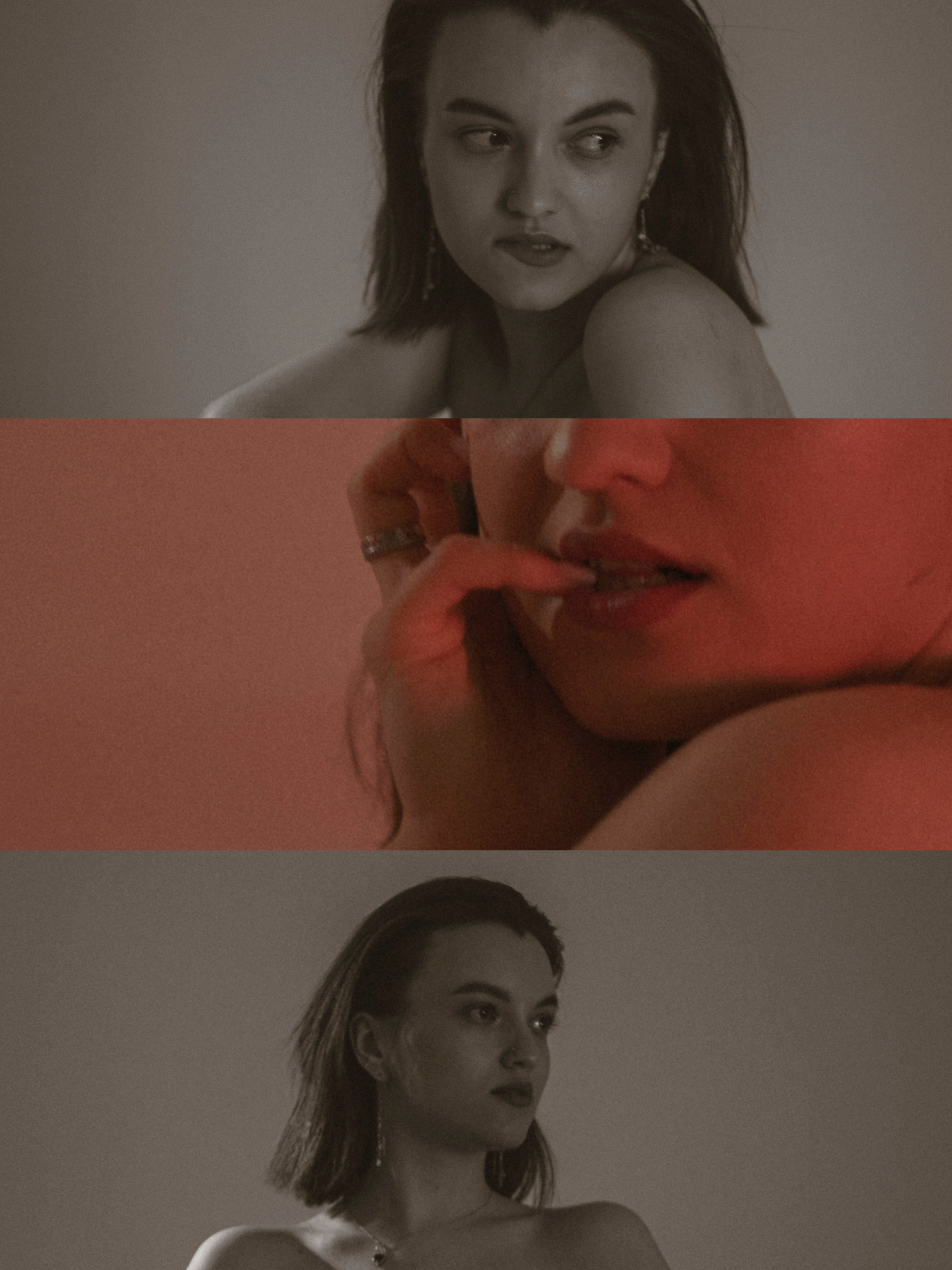 Studio photoshoot with colorful light. Katya Che | Photographer | Beograd