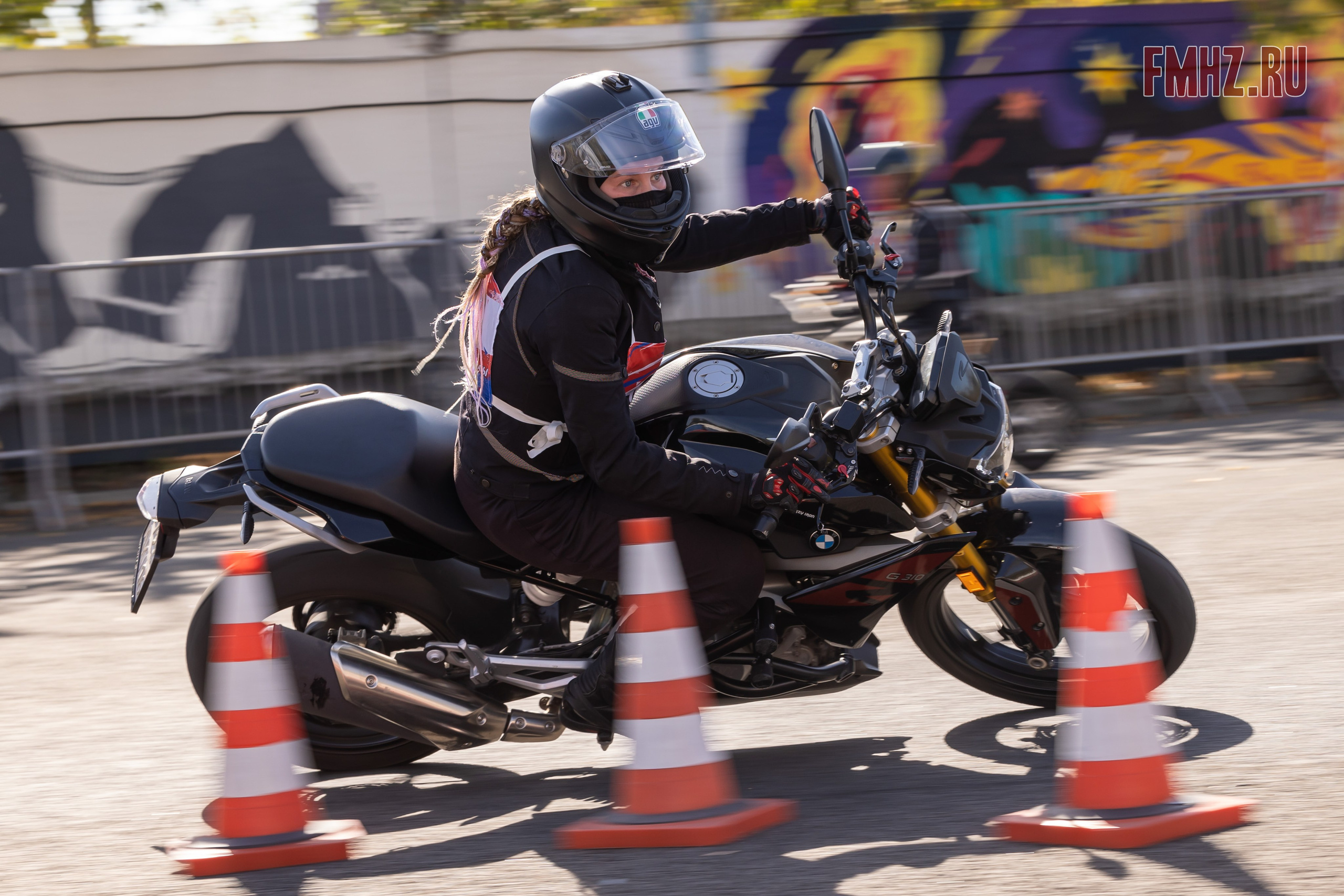Соревнования по мотоджимхане на площадке Мосгортранс 15.09.2024. Фотограф Владимир Охрименко