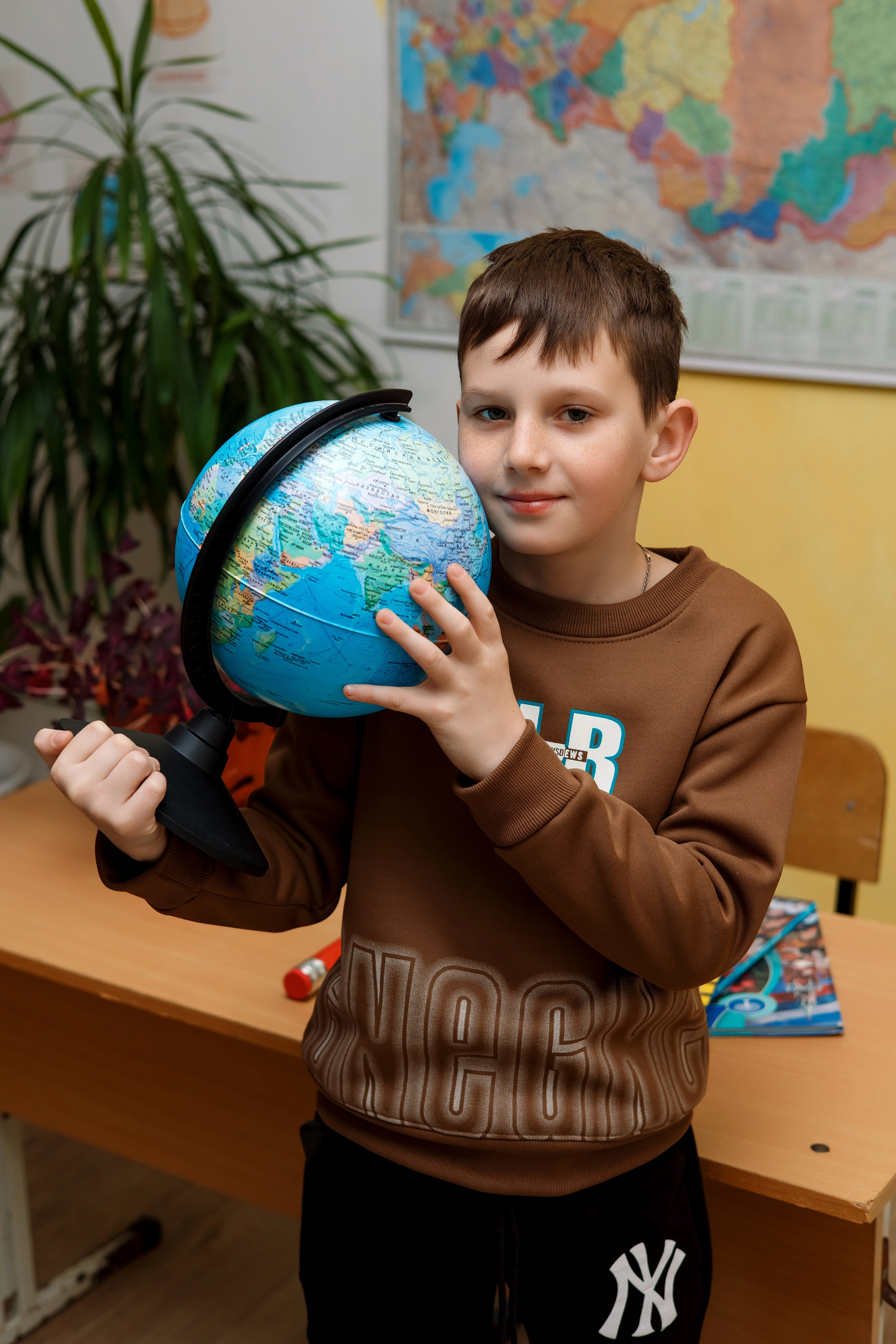 4 класс с. Барабаш. Фотограф Любовь Корниенко, Примоский край