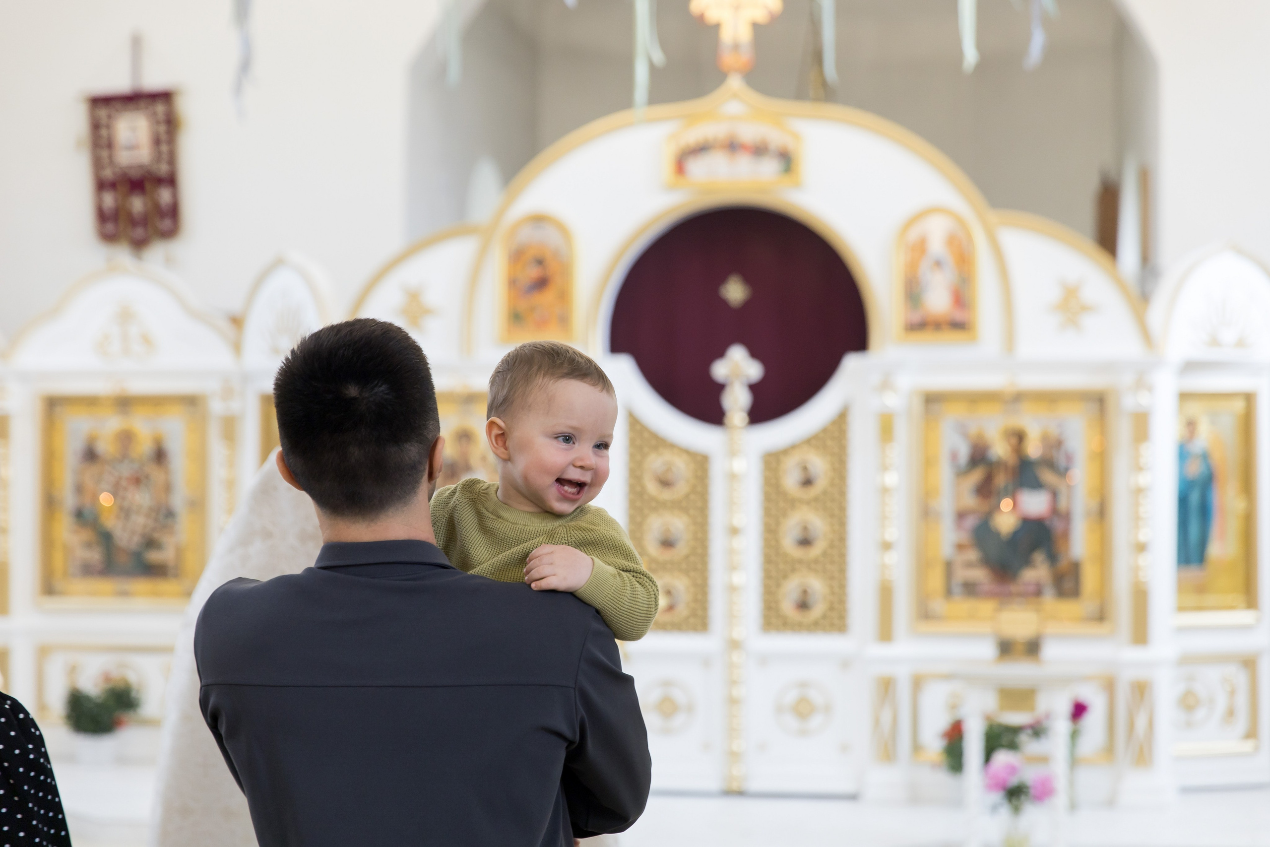 Крещение. Снимаю съемки