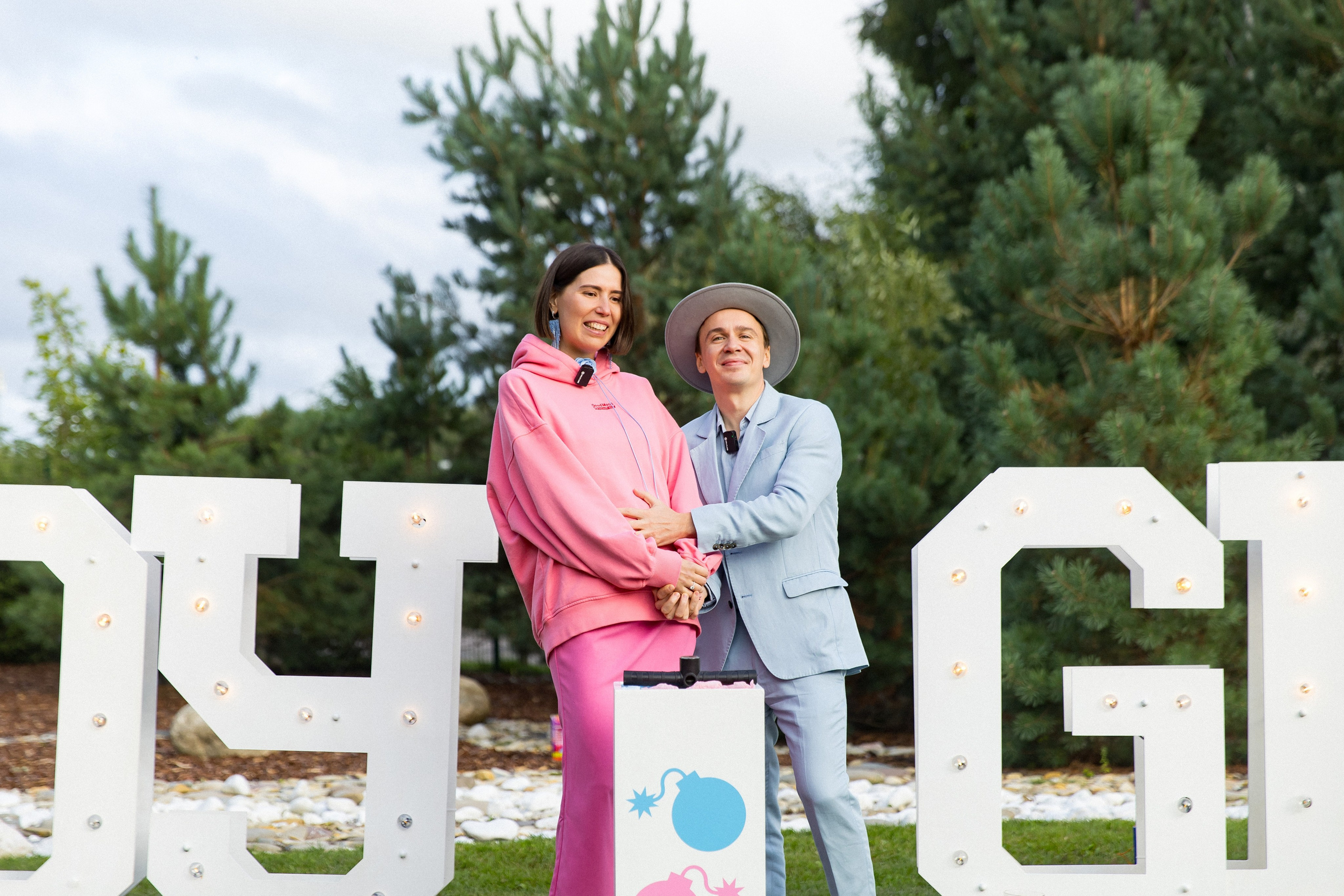 Гендер пати. Снимаю съемки