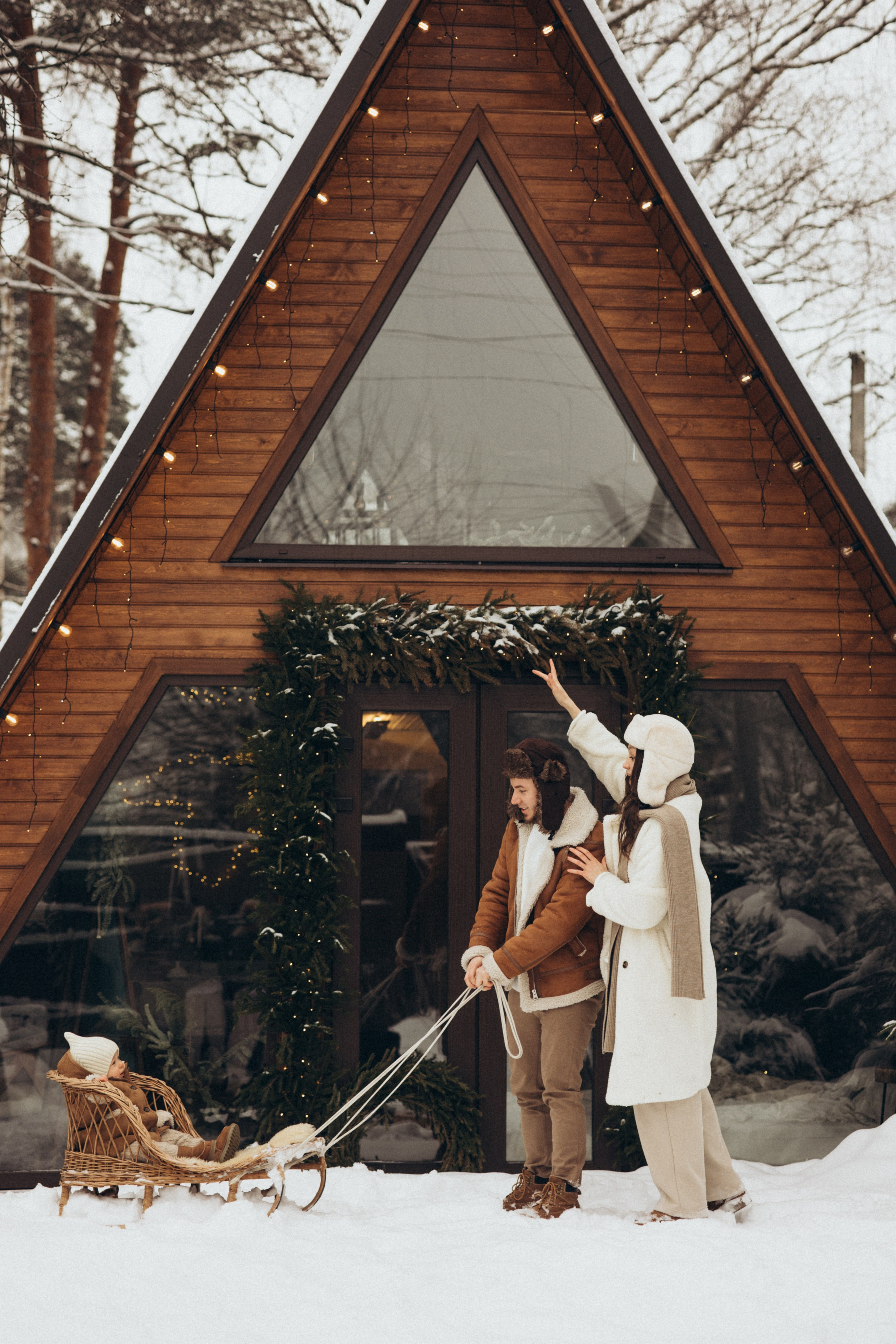 Одним снежным днем!. Семейный фотограф Москва