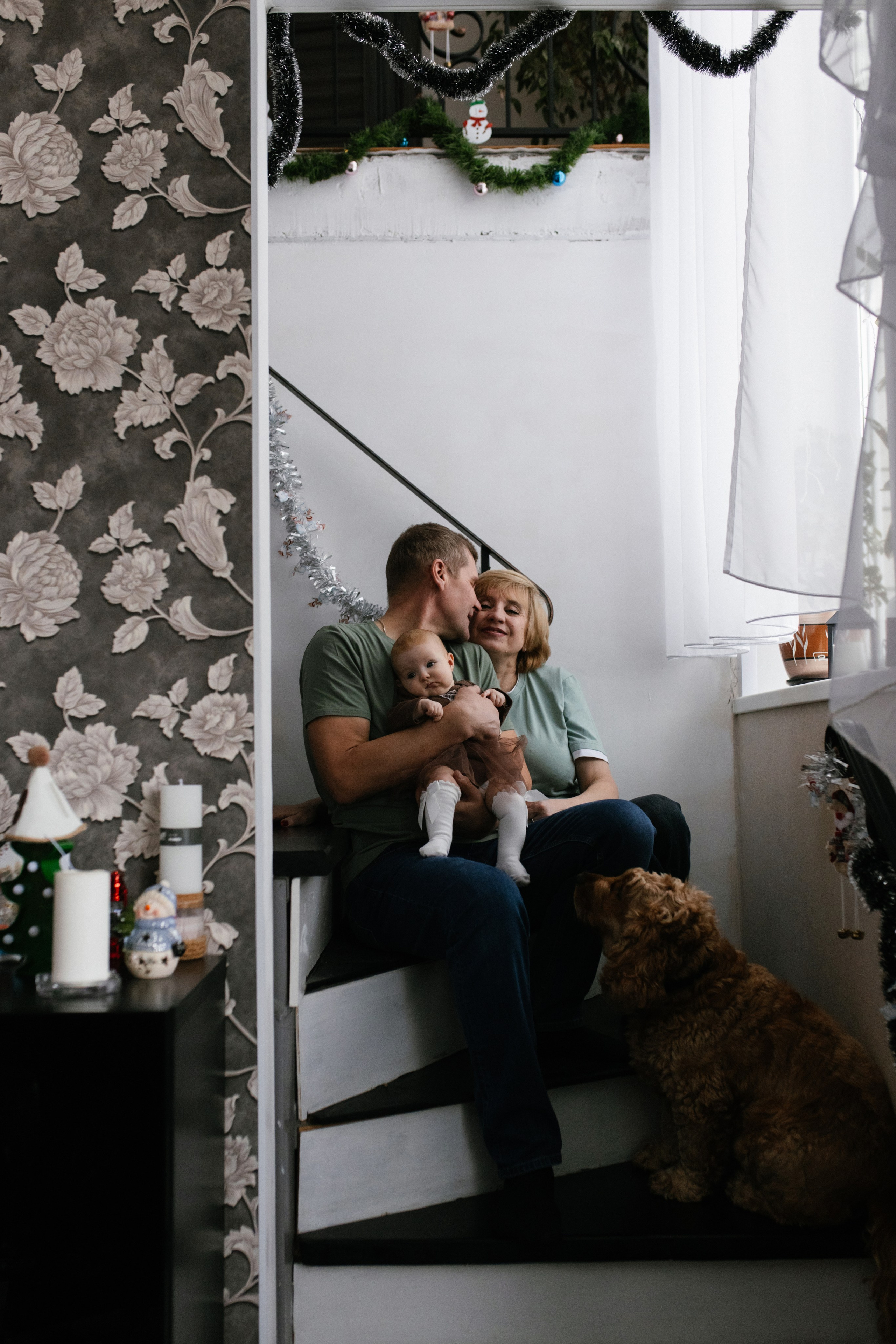 Семейные новогодние. Фотограф Катя Трусова