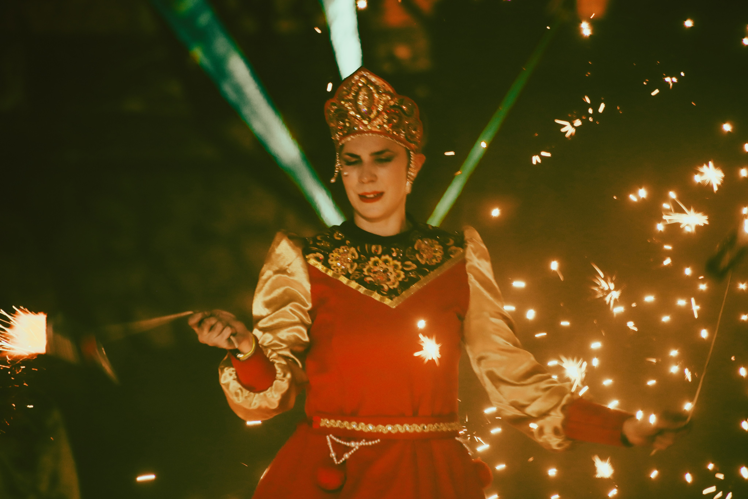 Съемки каскадерских шоу