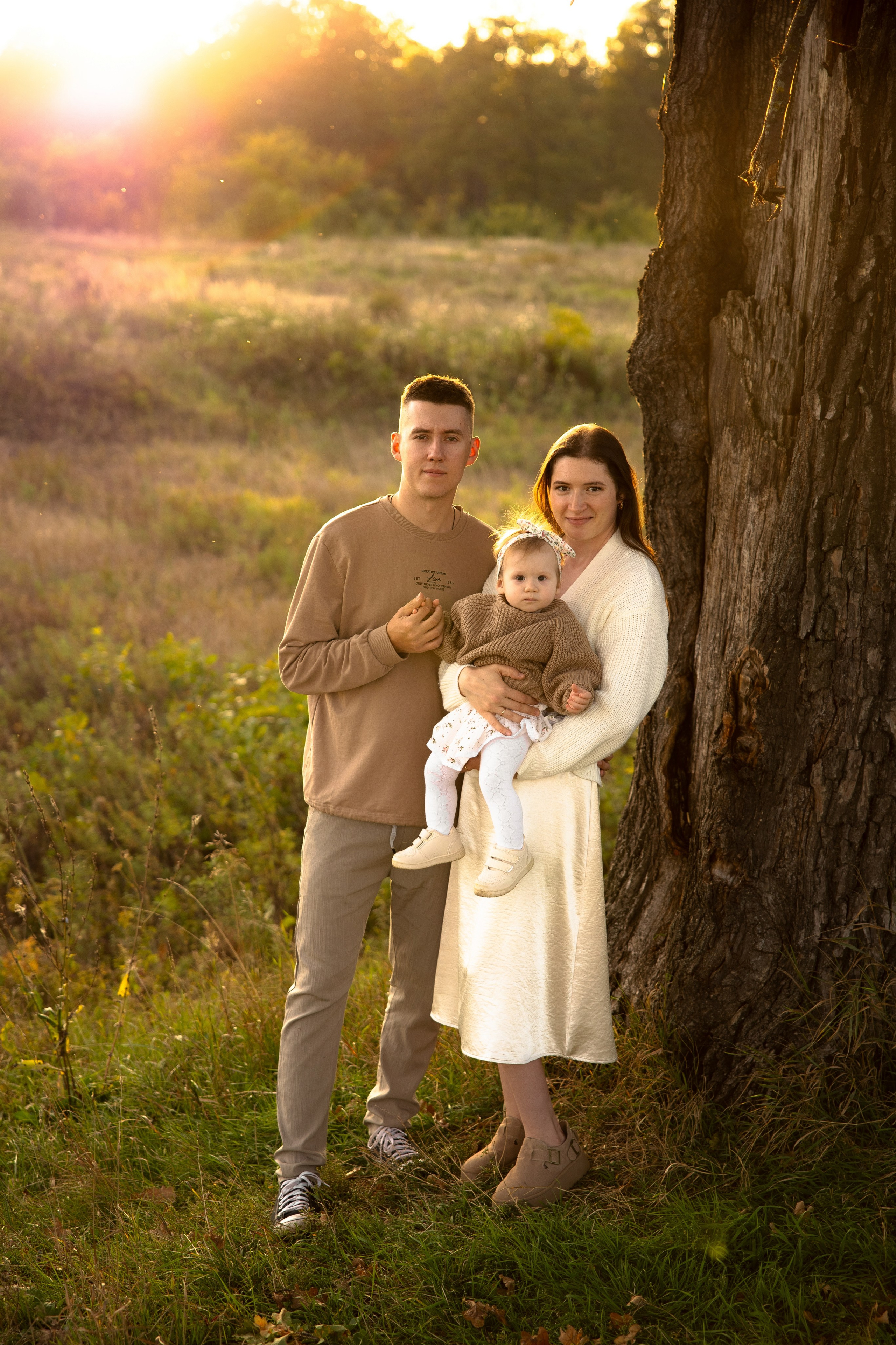 Семейная съемка на природе. Фотограф Ломакина Анастасия