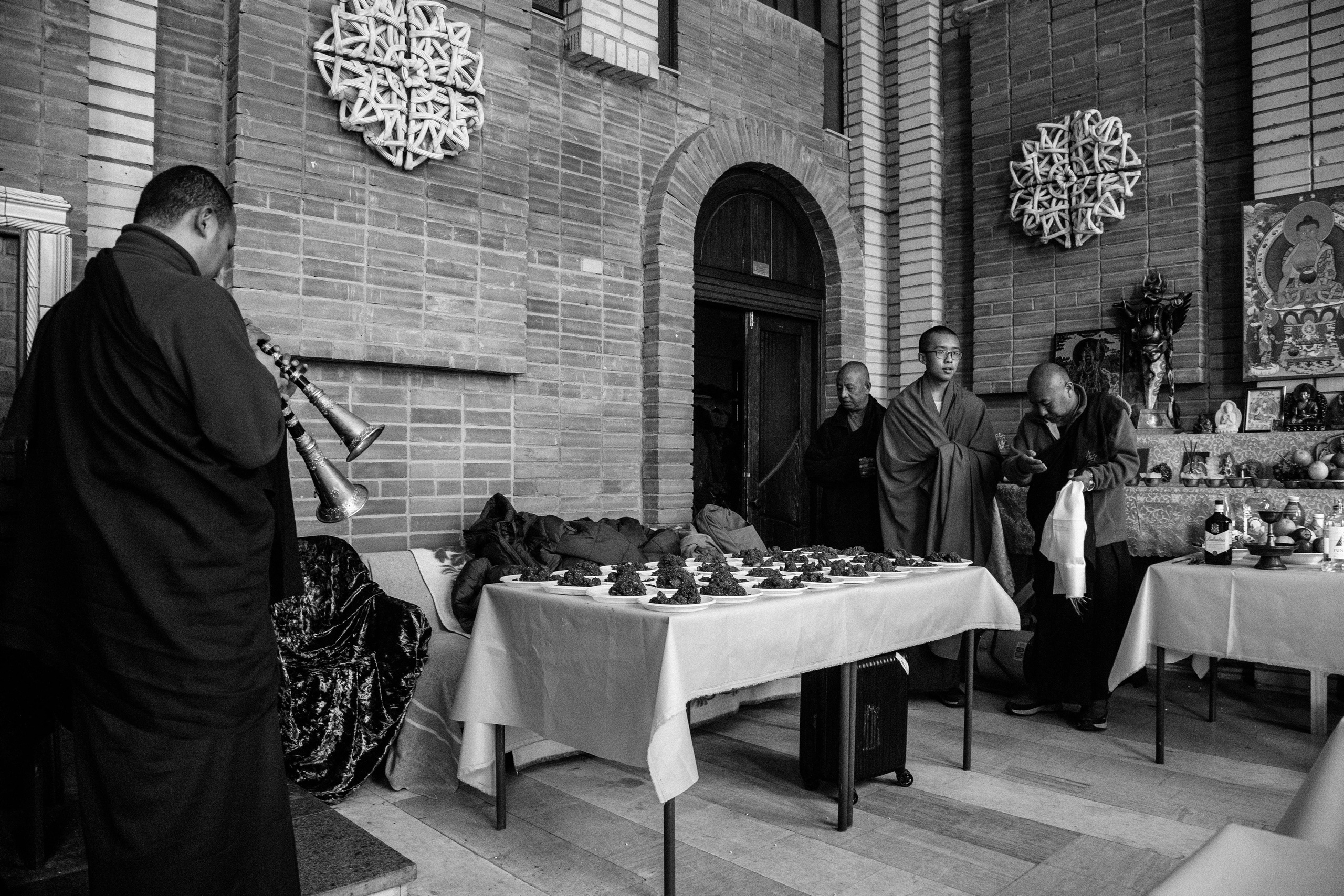 Строительство Ступы в Яхроме. Фотография, как она есть