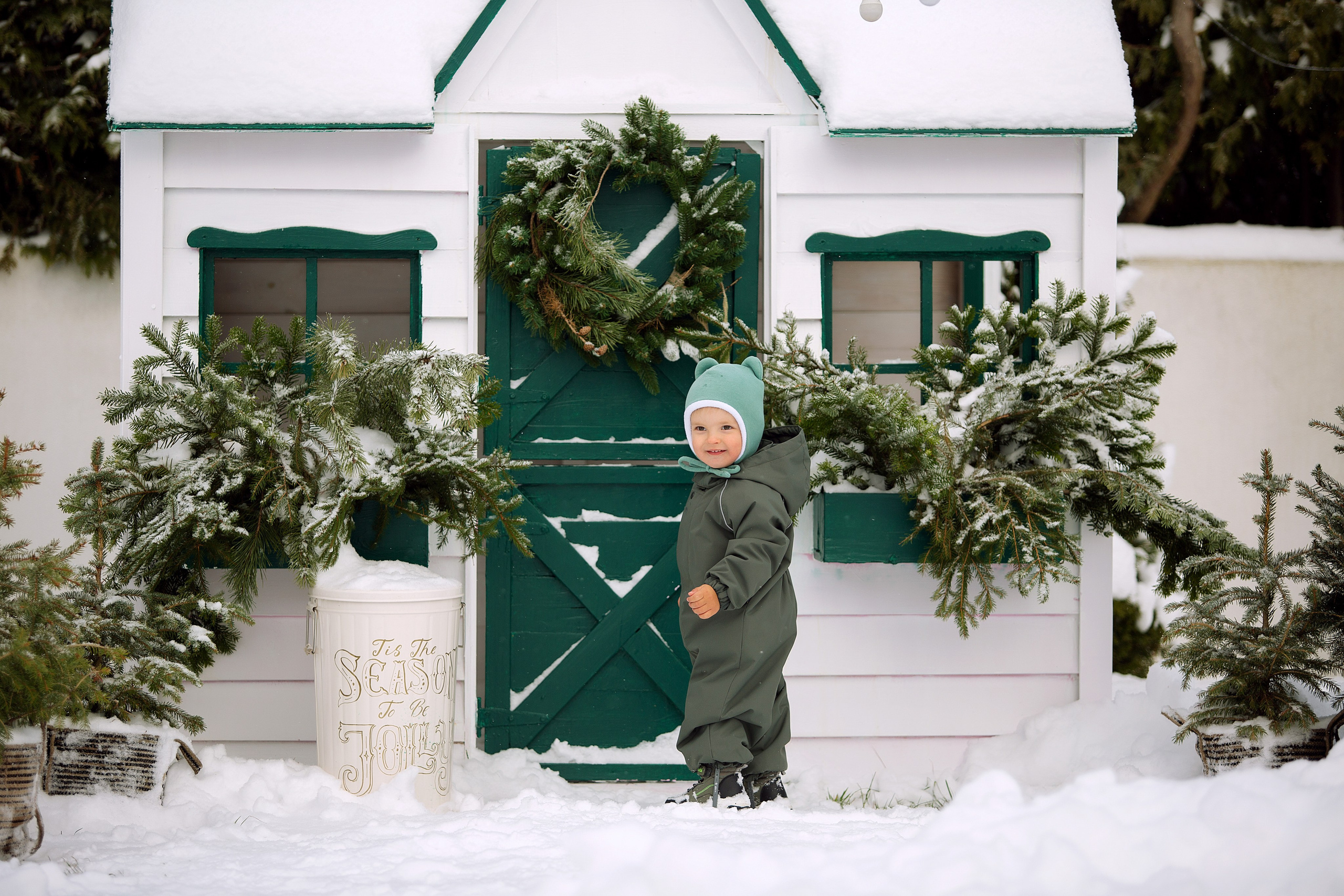 РОМА новогодняя фотосессия. Фотограф новорожденных Оксана Полевская