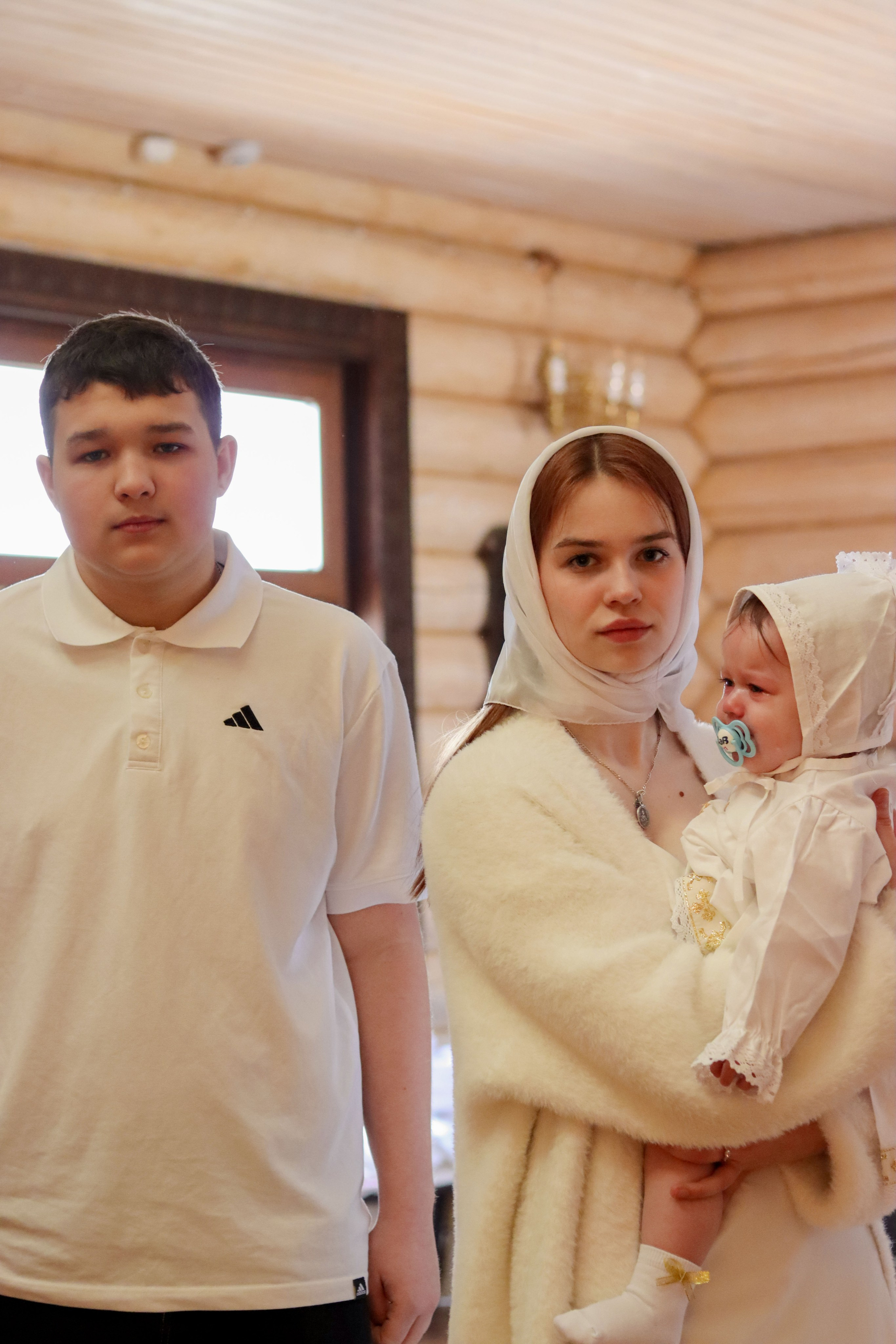 Таинство крещения Ксении. Женский фотограф в городе Каменске-Шахтинском и Ростове-на-Дону Виктория Мещерская