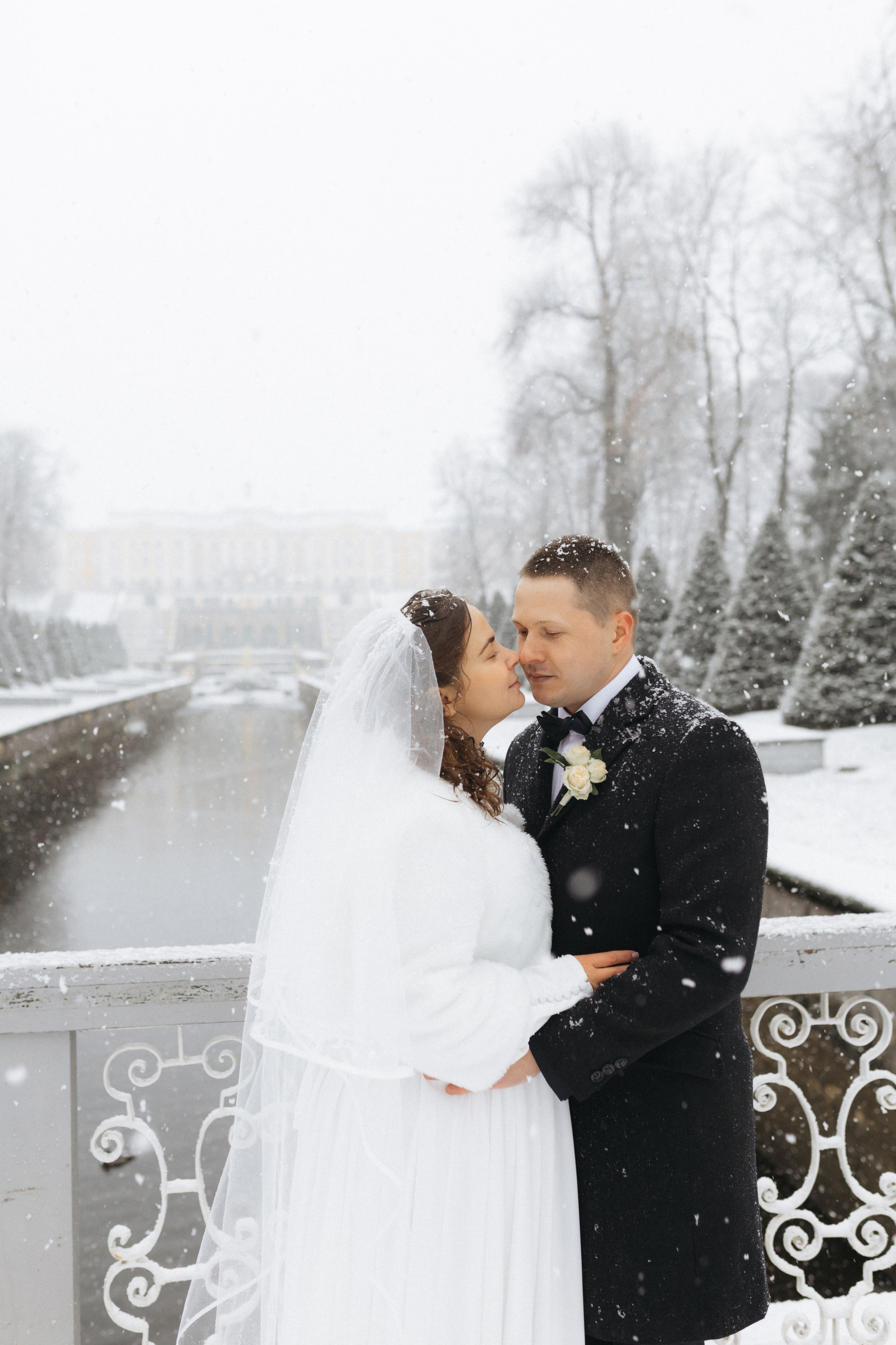 А снег идет!. Свадебный и женский фотограф в Санкт-Петербурге Муртеева Екатерина