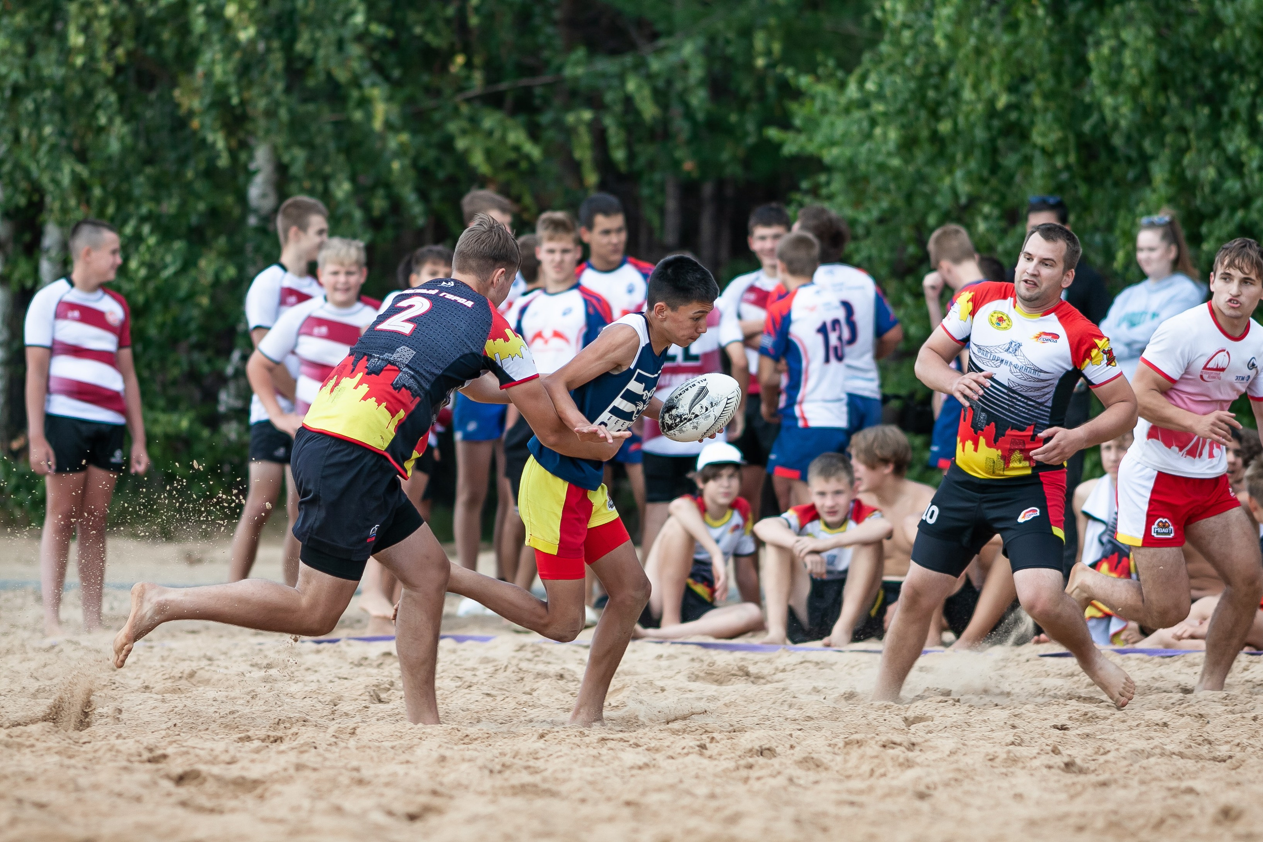«Кубок «Молота» по пляжному Регби. Фотография