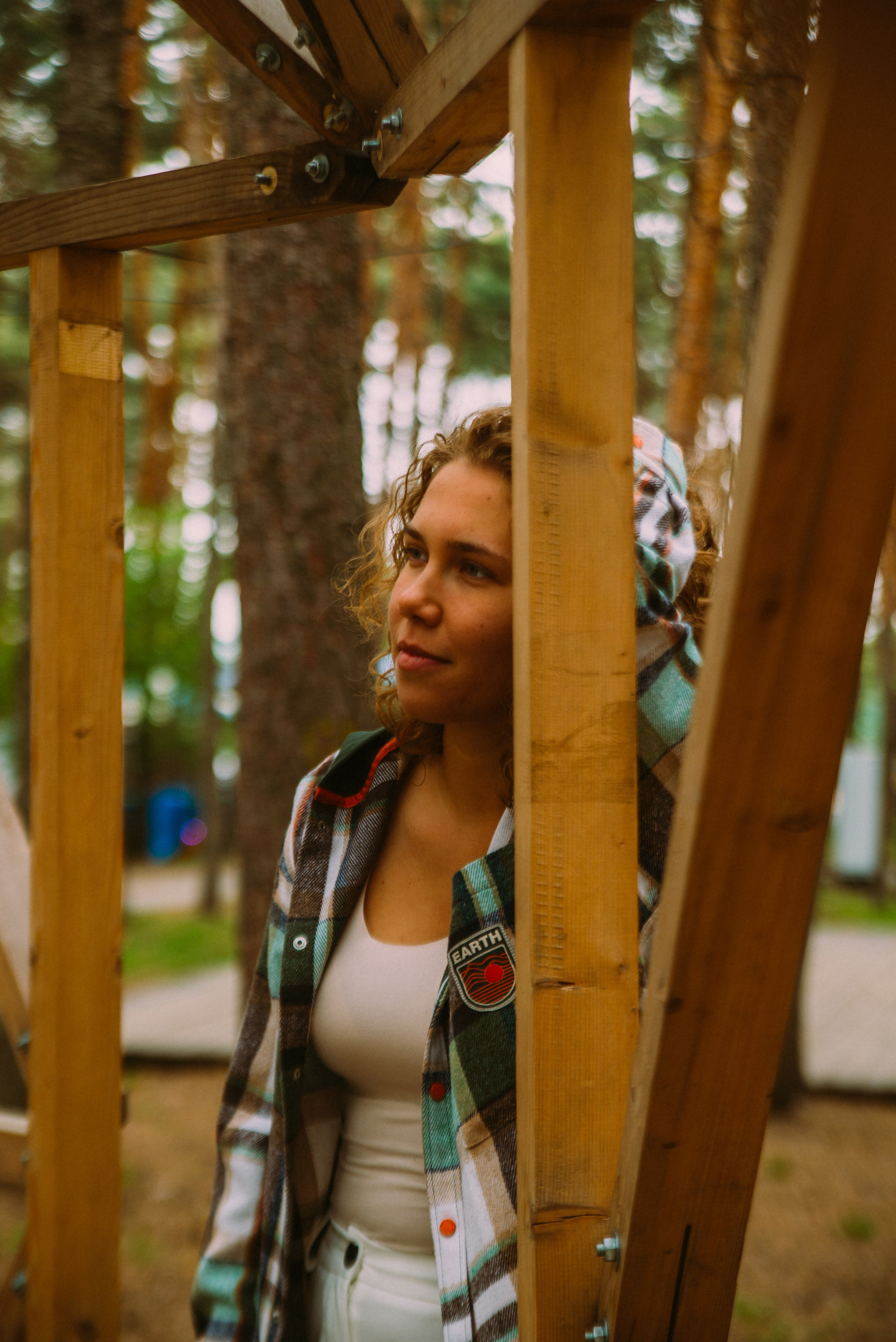 Фотосессия девушки в парке. Семейный, детский фотограф в Минске Вероника Гапоненко