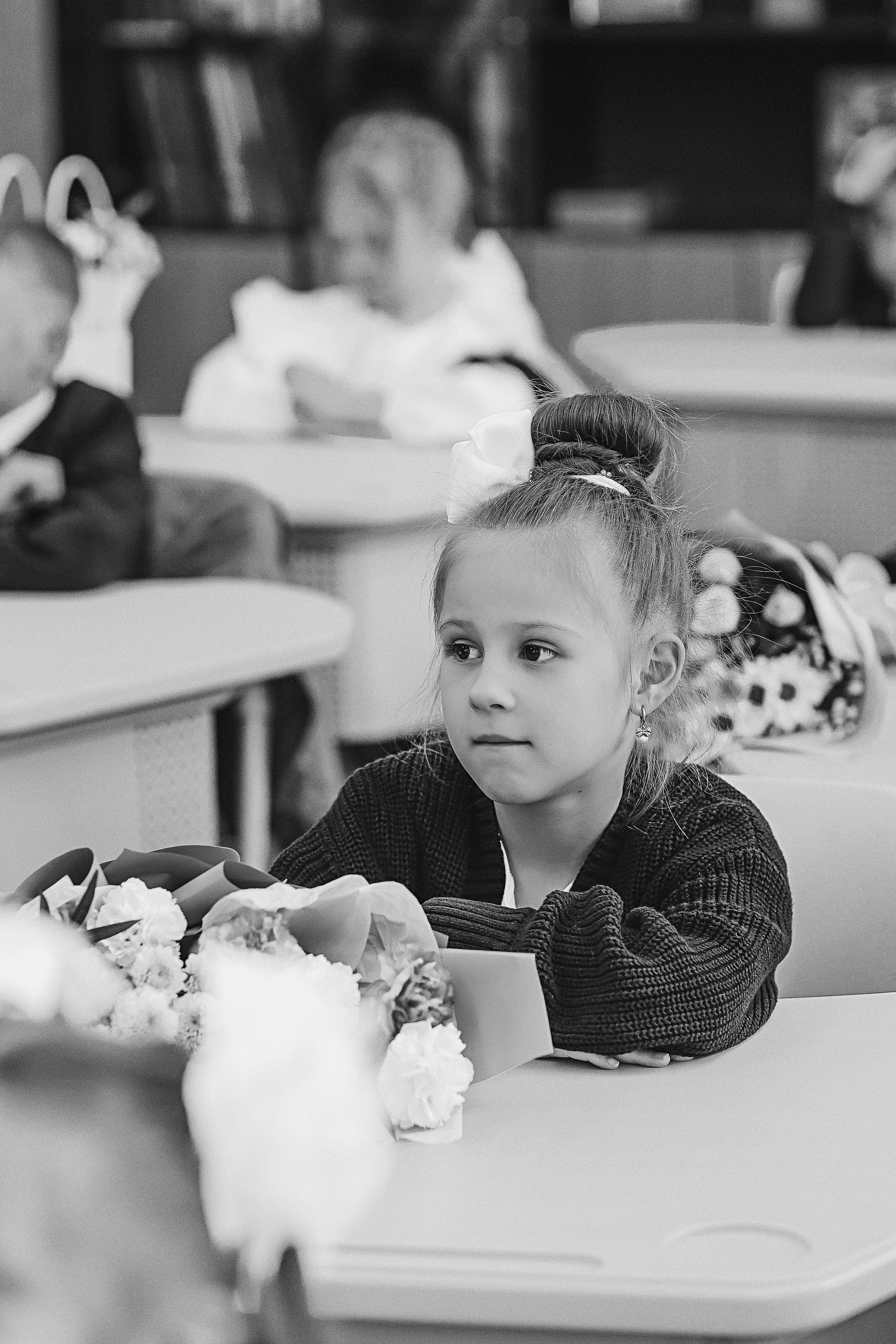 1 сентября линейка+кл час+портреты. Семейный фотограф Тюмень, фотограф на роды Салмина Мария