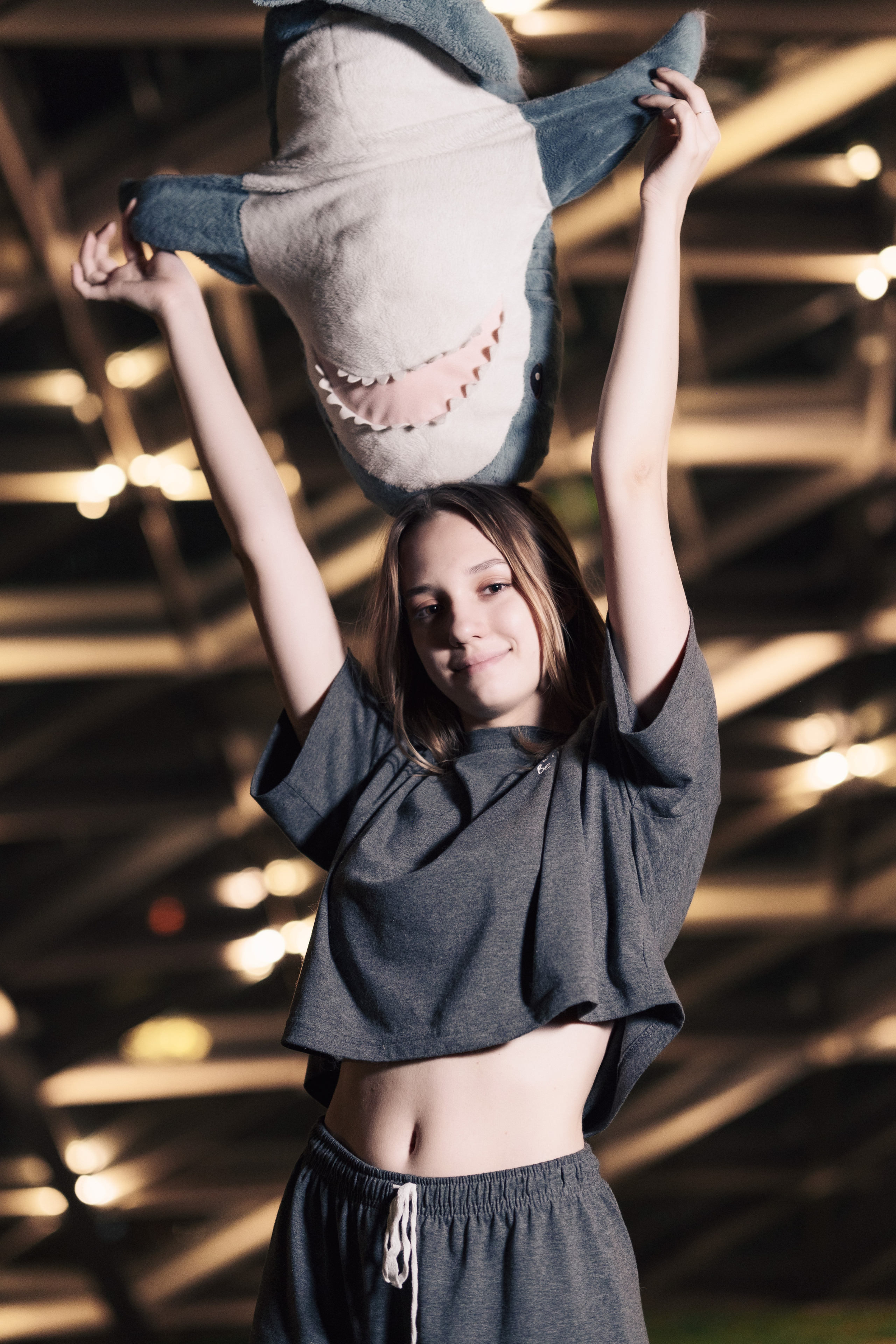 Звёздочка с акулой в Зарядье. Фотограф в Москве Максим Скоробогатов