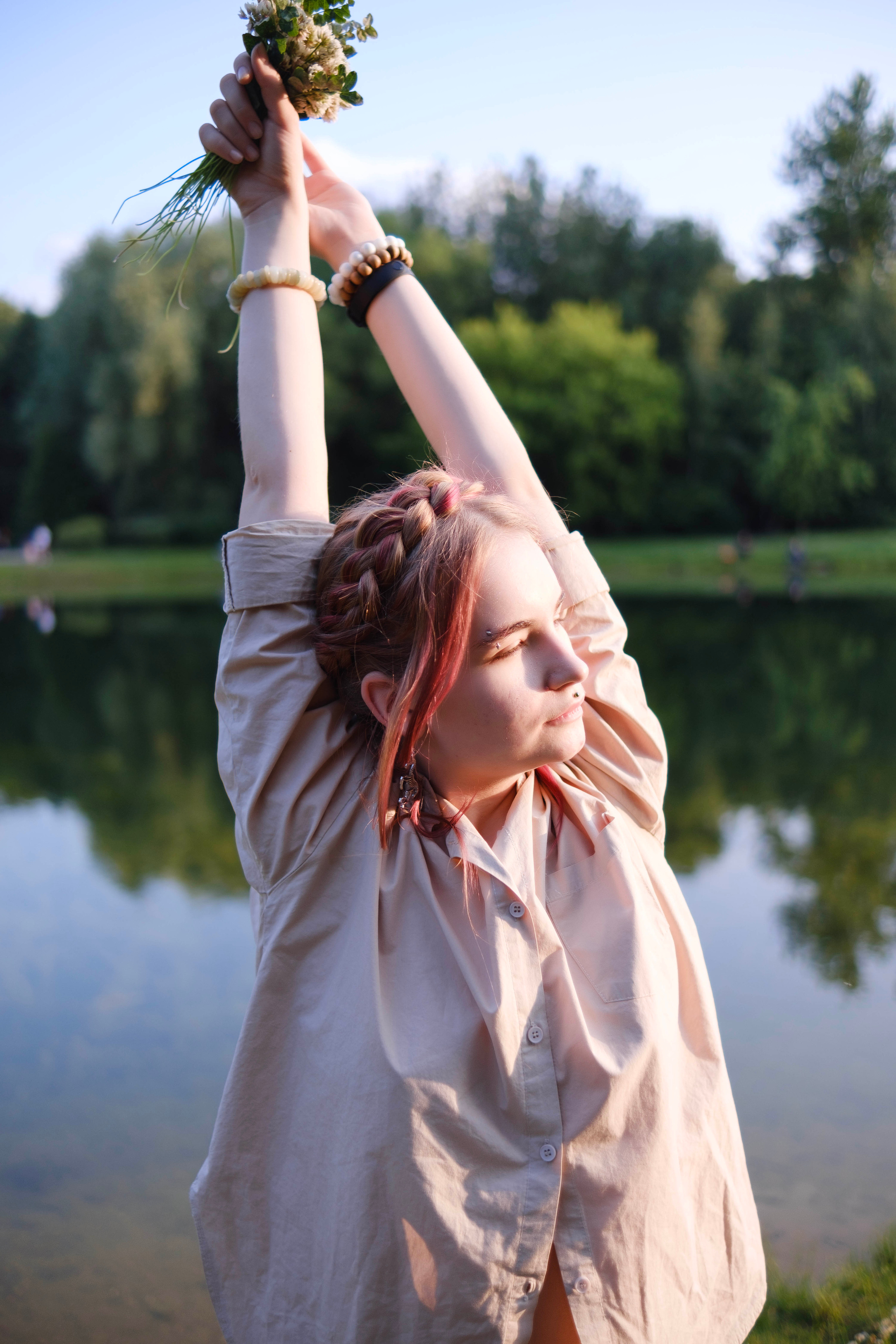 Яна, Сокольники, Золотой пруд. Фотограф в Москве Максим Скоробогатов