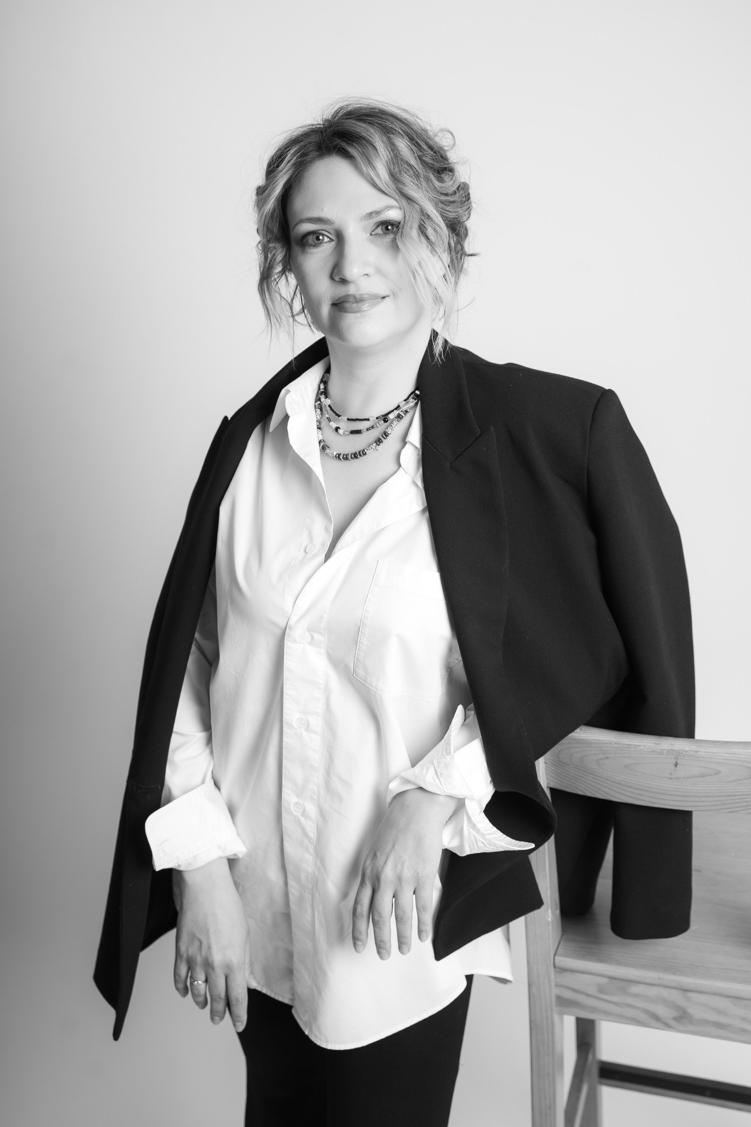 Черно-белая фотосессия