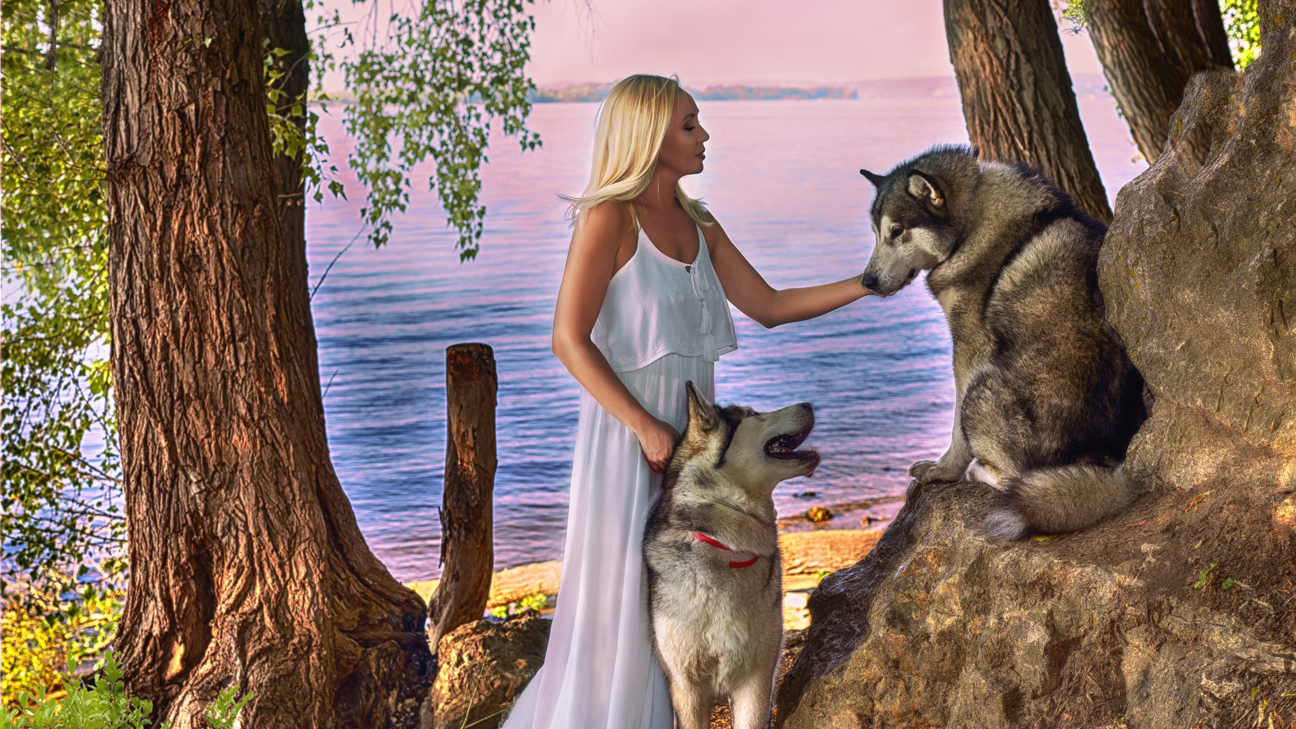 Летняя фотосессия на природе, в лесу, на улице. Семейная с детьми